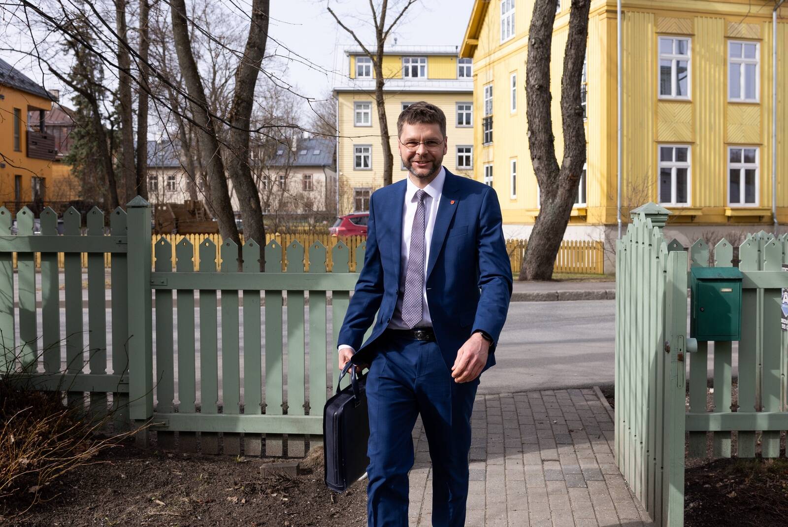 Мэр Таллинна Евгений Осиновский.