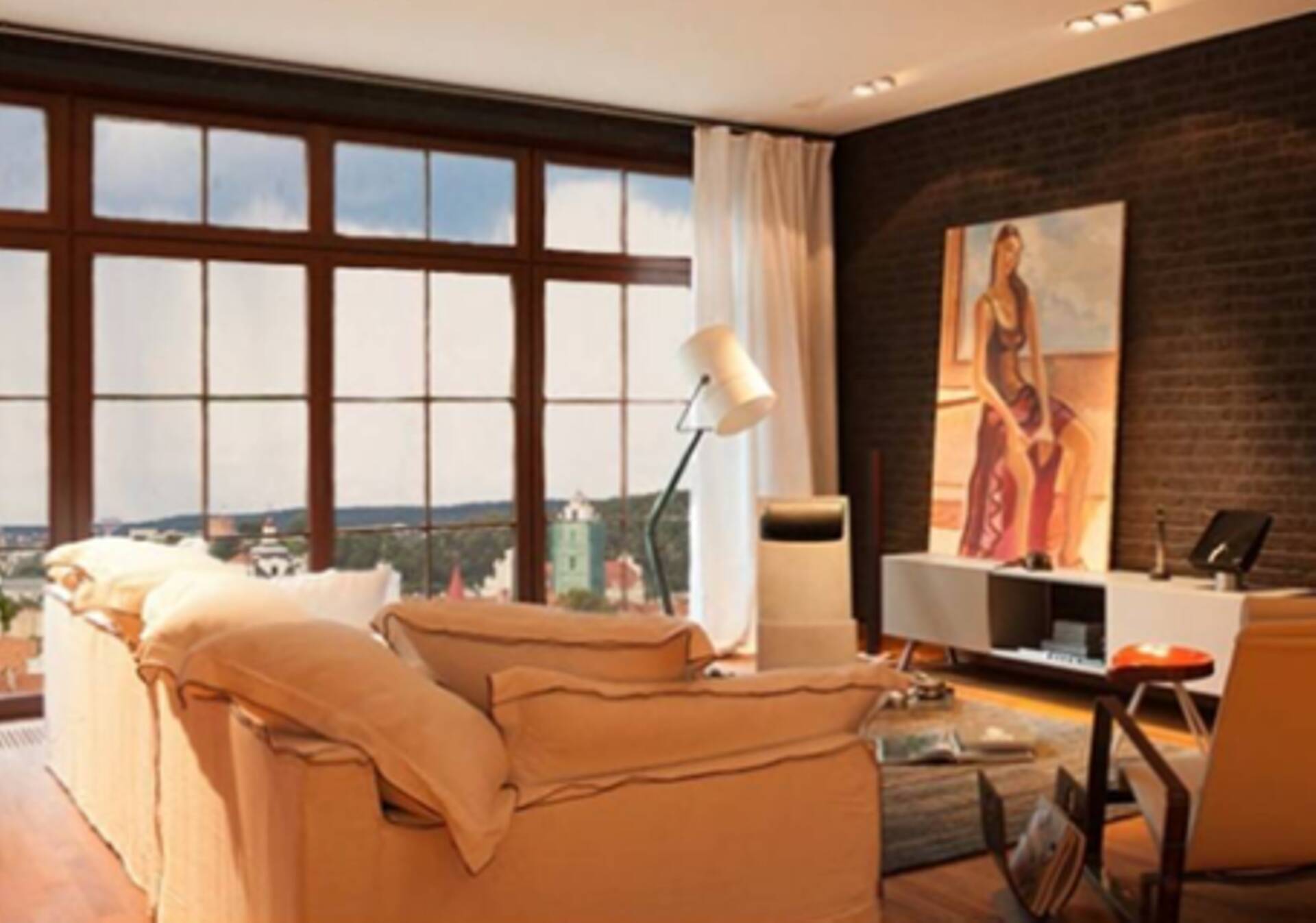 Pro Kapitali Vilniuse vanalinna korteriarenduse projektileht.