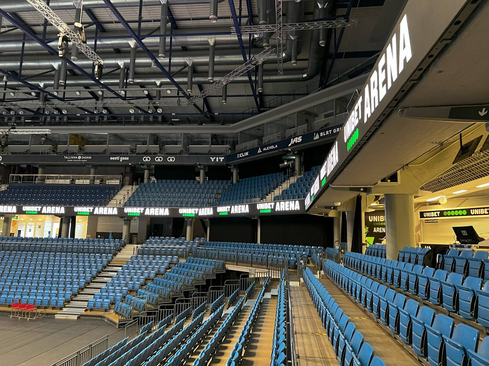 UNIBET ARENA LED-perimeeter.