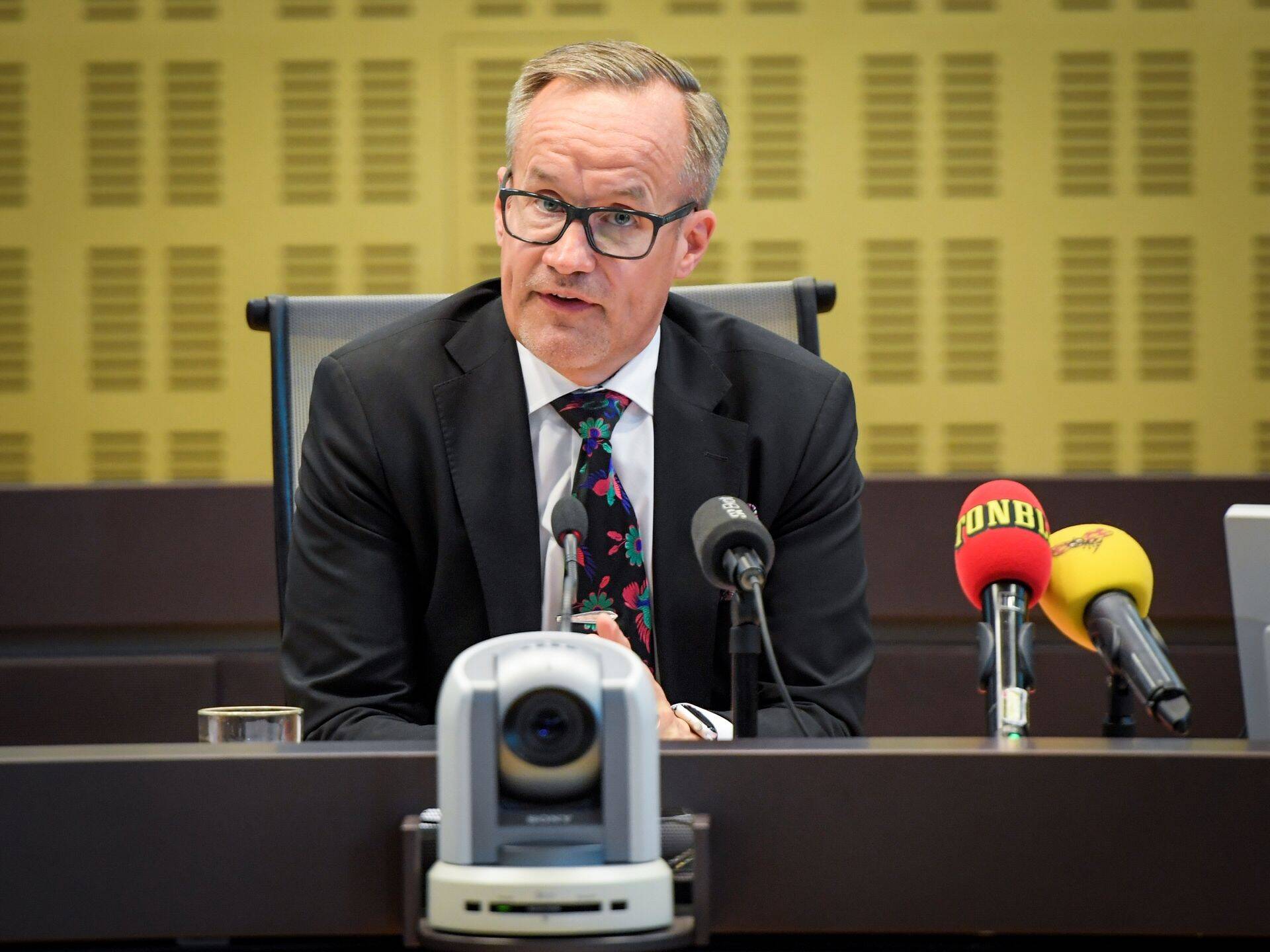 Kohtunik Ragnar Palmkvist täna terrorismikuritöö otsust selgitamas