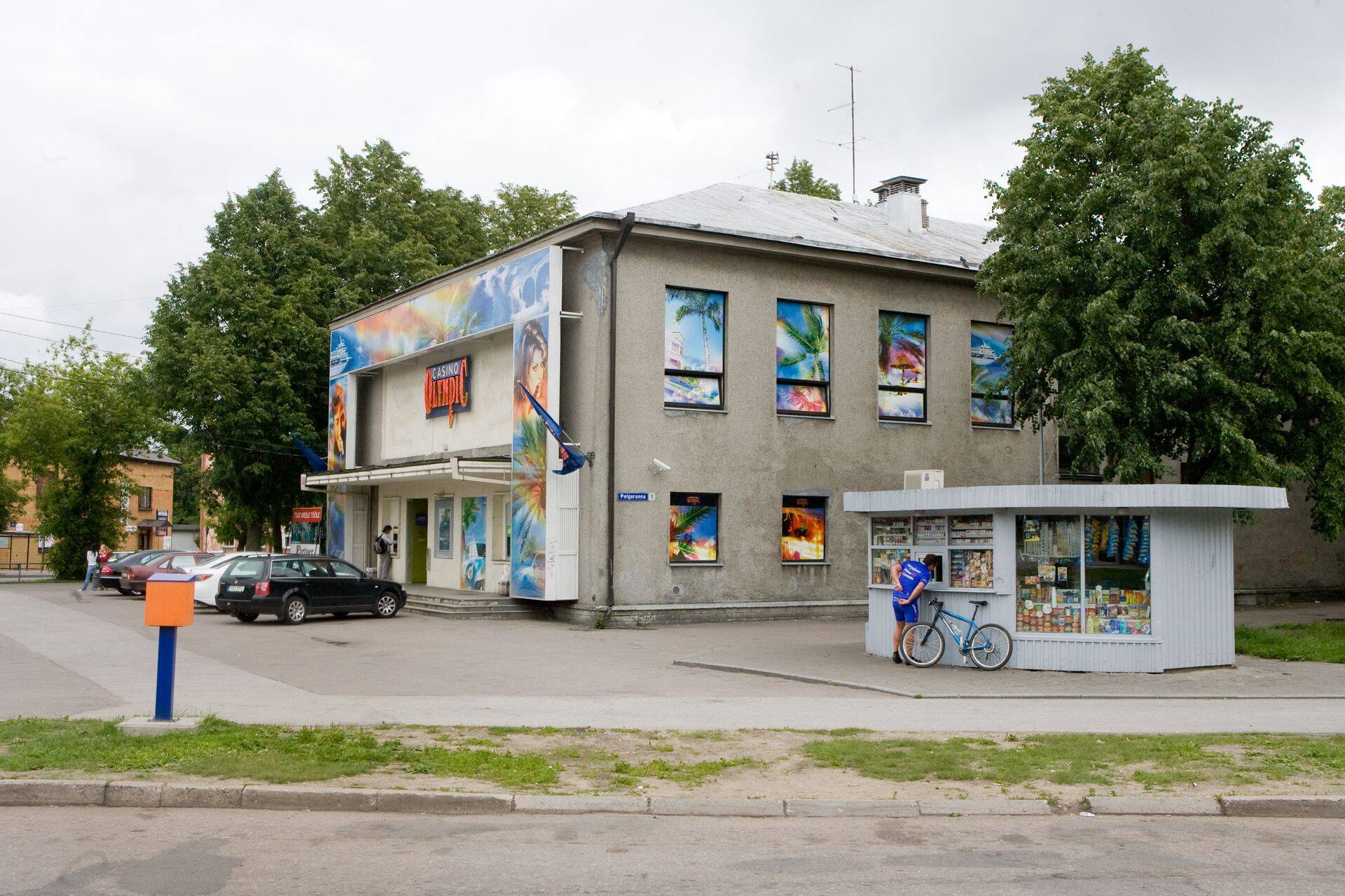 Kino Rahu Koplis 10 aastat tagasi, nüüd tuleb sellele kohale kahekorruseline kaubanduskeskus.