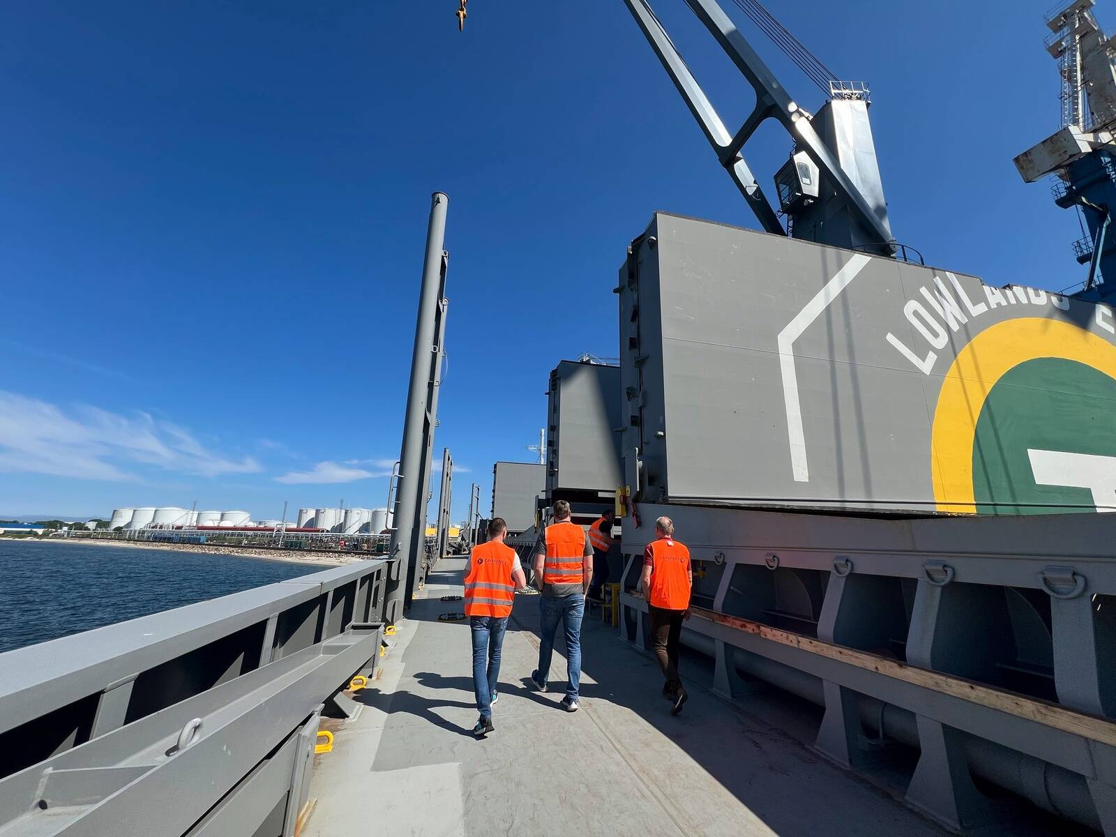 Metalluste tootjale Tammerile avaldas muljet, kui jätkusuutlikult on läbimõeldud metallijääkide transport partneri juures. Ükski laev ei välju sadamast pooltühja lastiga.