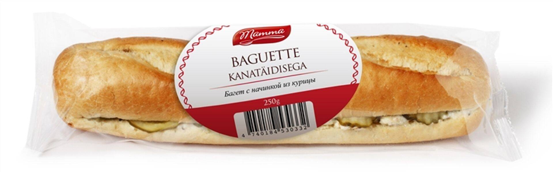 Baguette kanatäidisega
