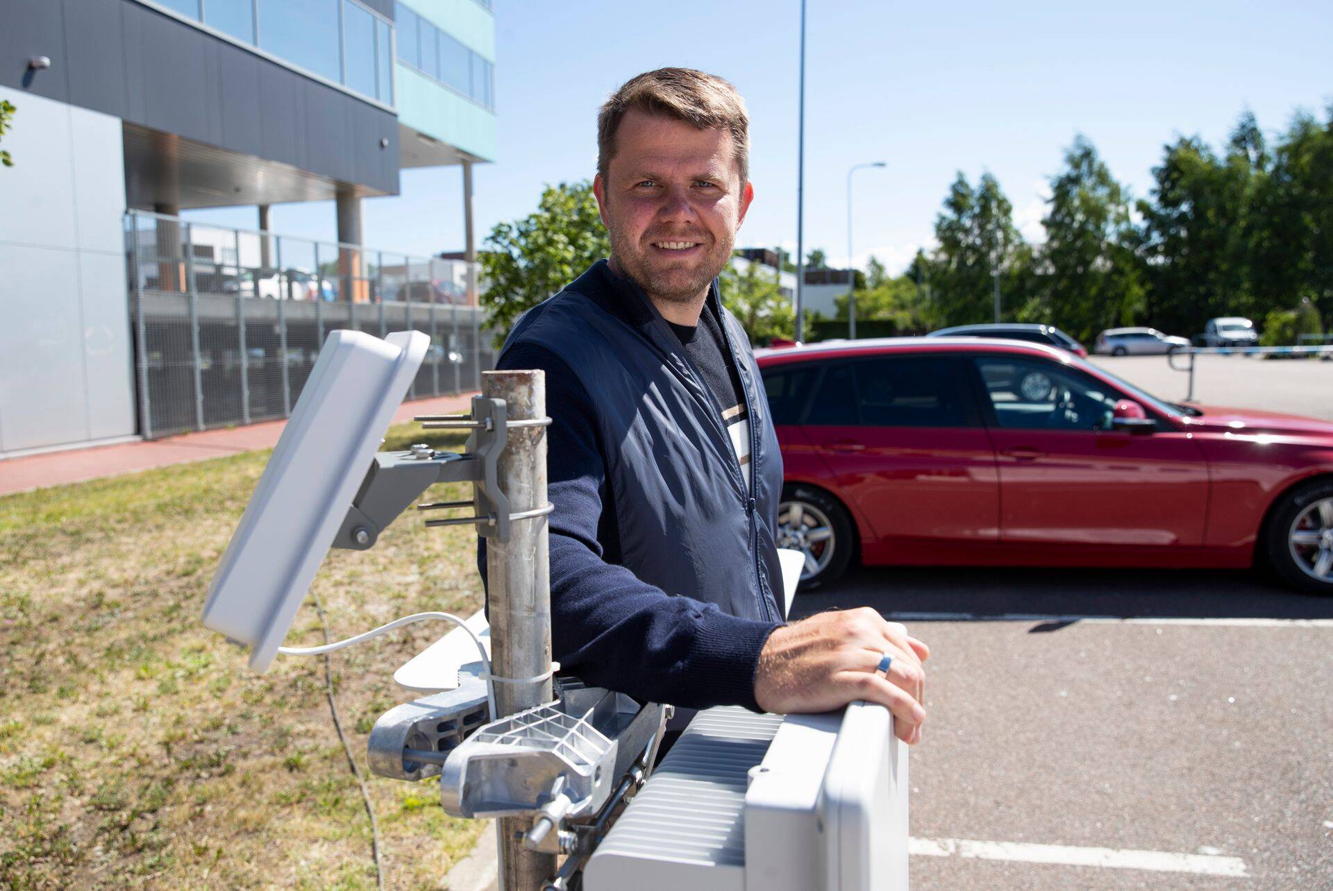 Elisa tehnoloogiaüksuse juht Toomas Polli.