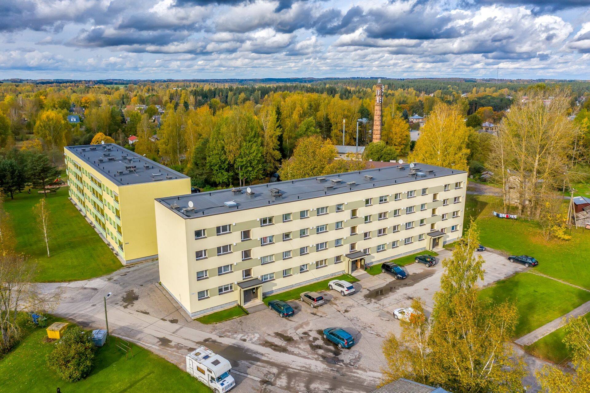 Renoveeritud kortermajad Elvas.