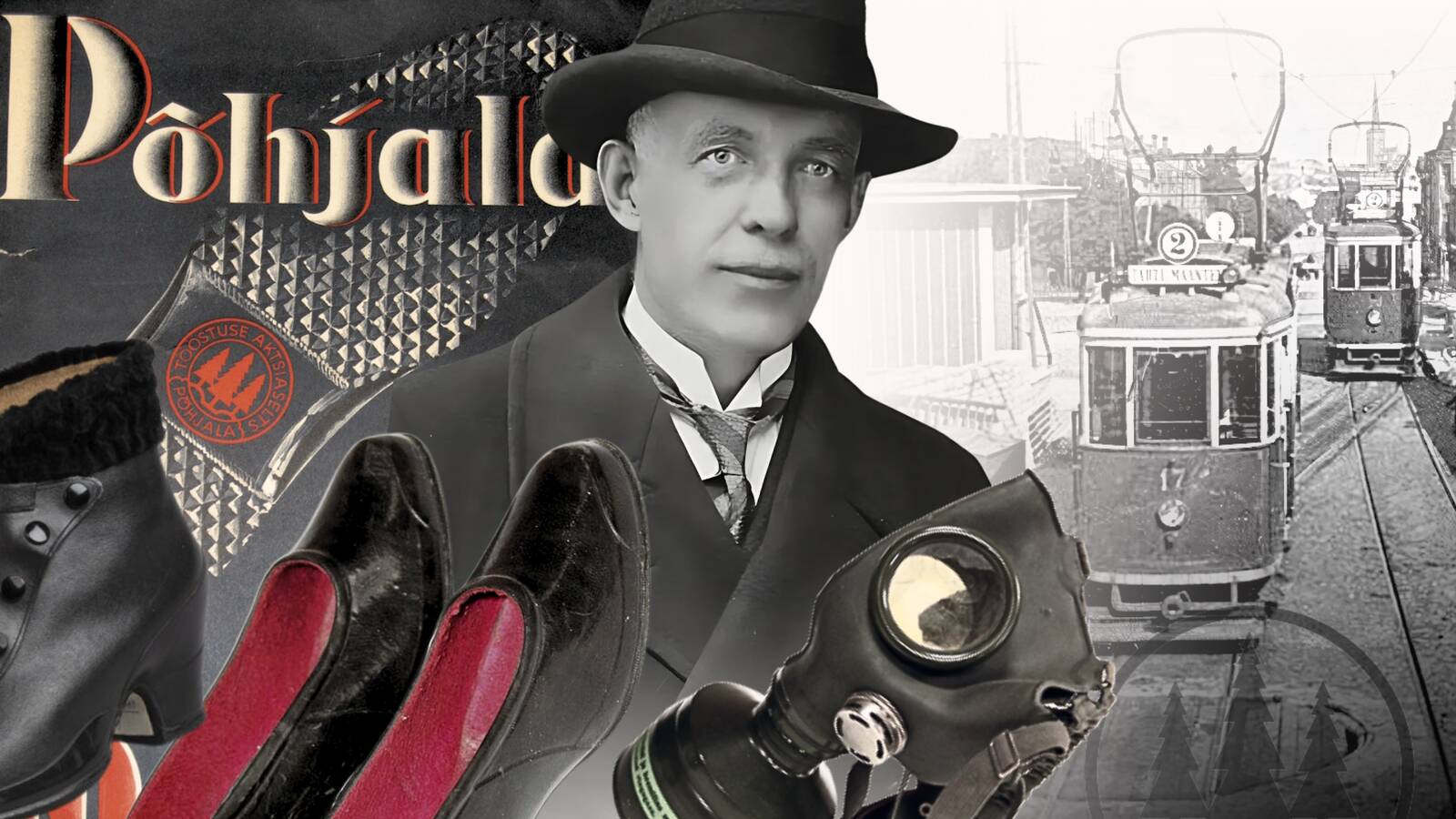 Инженер Харри Фельдманн, человек с бурной биографией и большими амбициями, создатель таллиннского электрического трамвая и отец эстонской резины, основавший завод Põhjala в Копли.