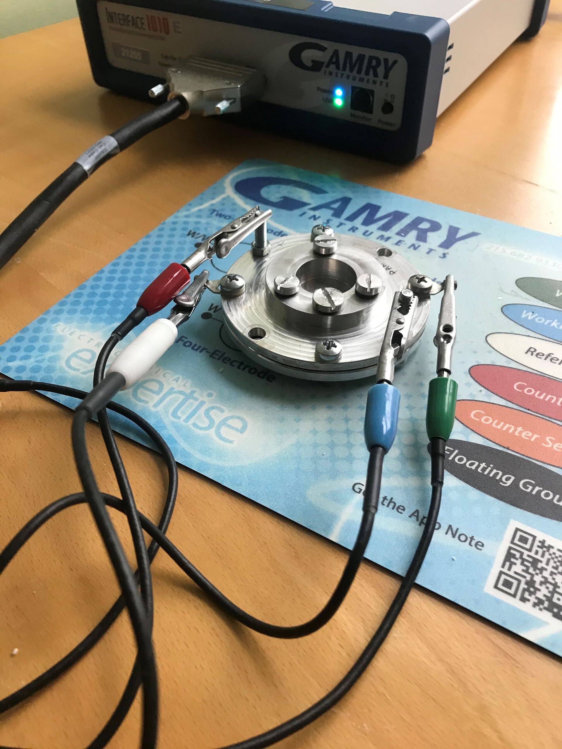 Superkondensaatori elektroodide elektrokeemilised mõõtmised