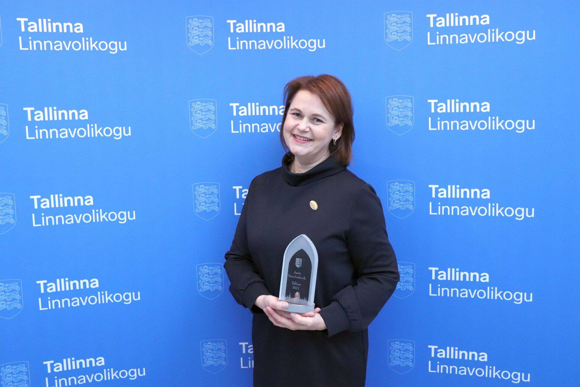 Tallinna aasta linnakodanik Ülle Rohi.