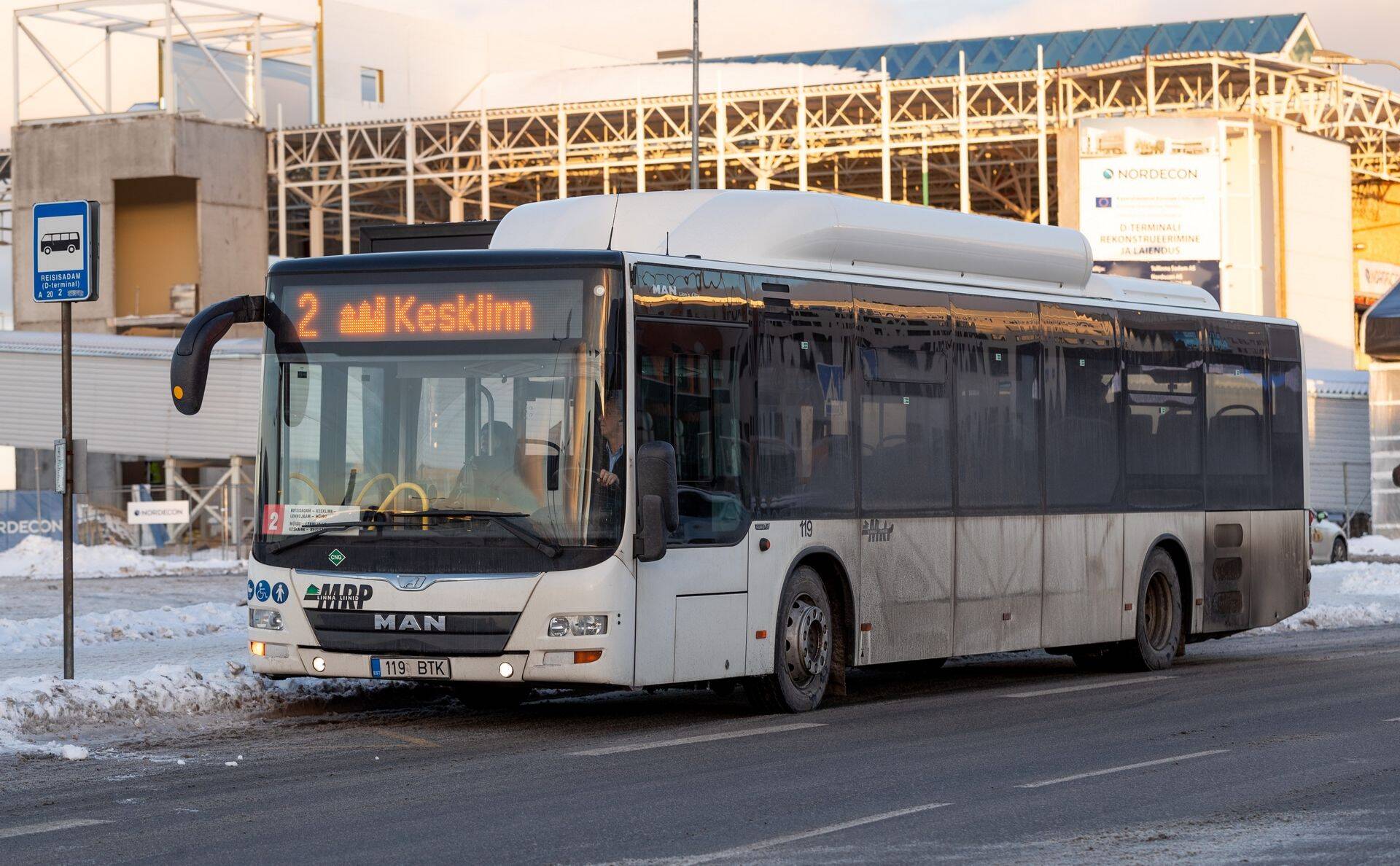 MRP Linna Liinid buss Tallinnas.