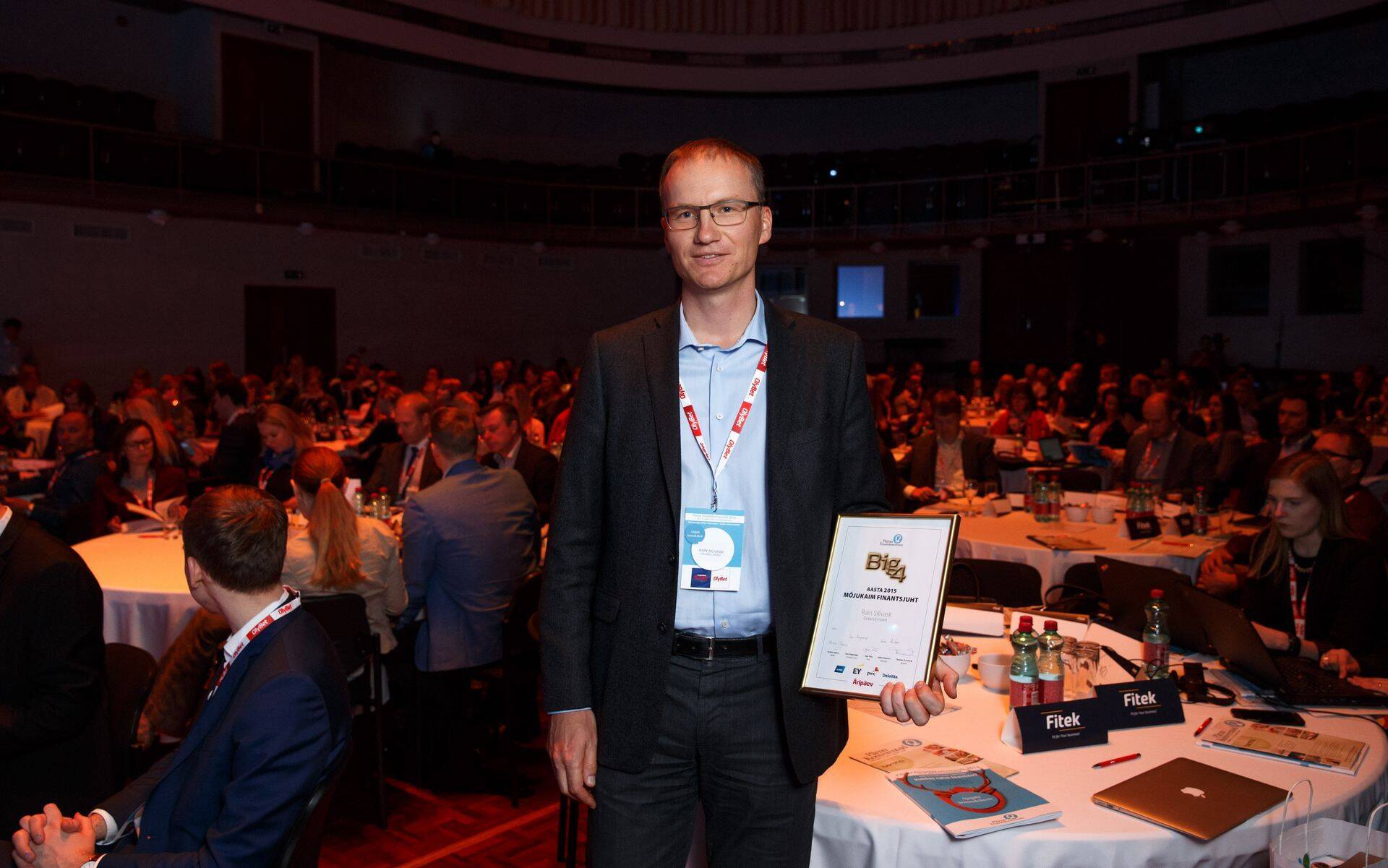 Aasta mõjukaim finantsjuht Rain Silivask.