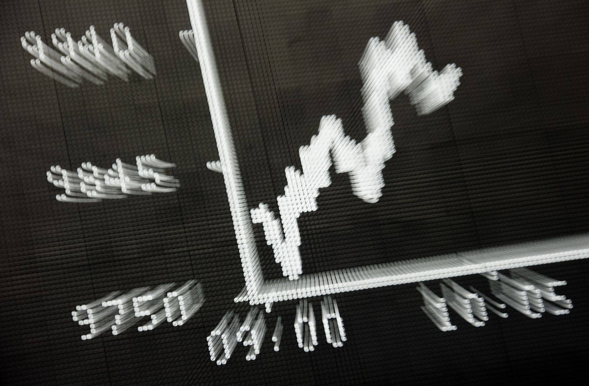 Saksa peamine börsiindeks DAX langes alla 10 000 punkti viimati möödunud aasta oktoobris