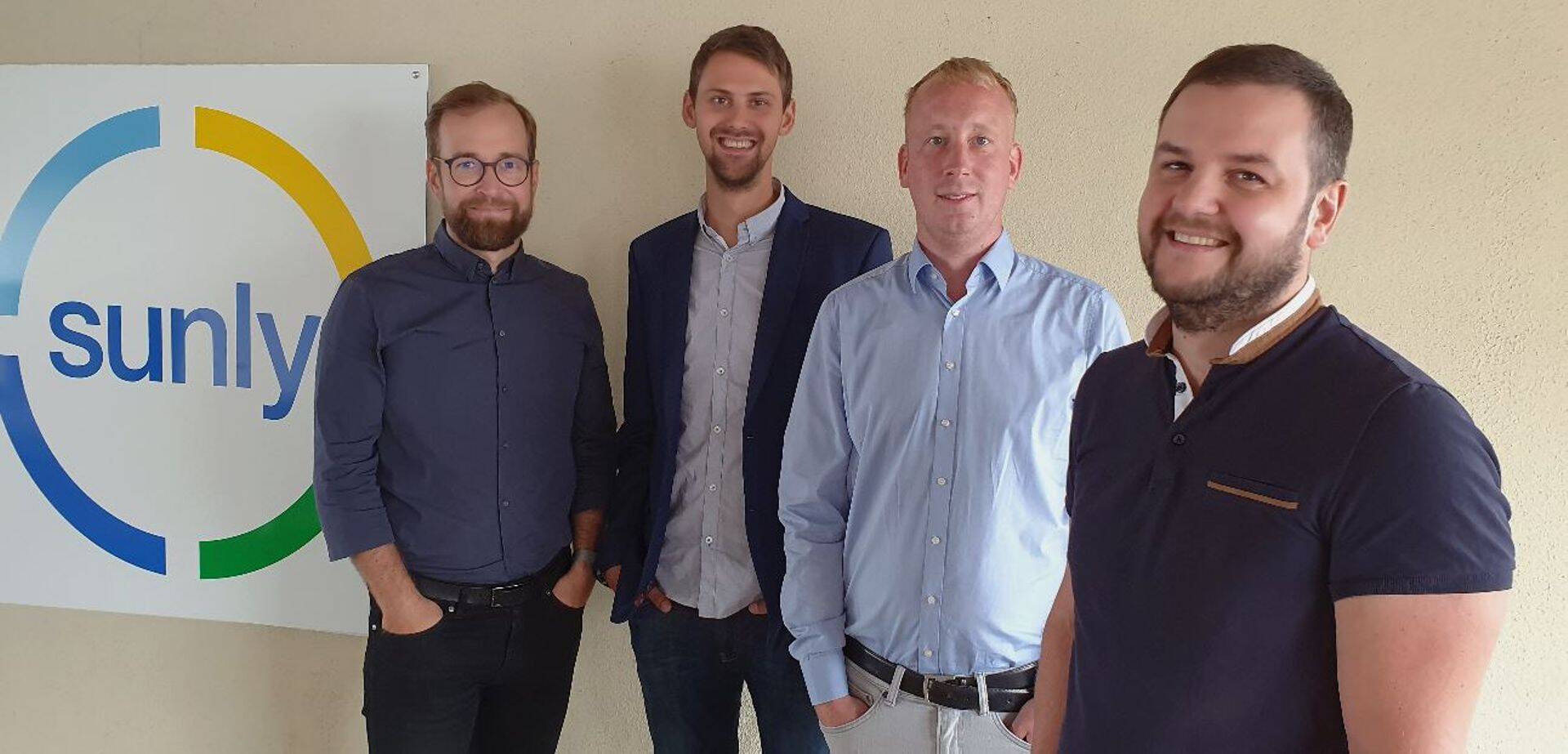 Sunly üks asutajatest Priit Lepasepp ning Solarstone´i asutajad Mait Kukk, Mattis Jürimäe ja Silver Aednik.