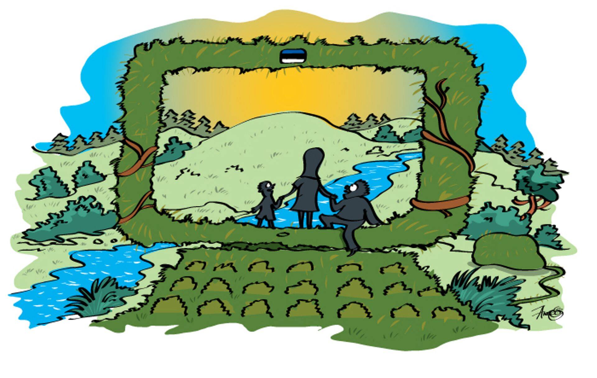 Murueide maa, mis mahub taskusse