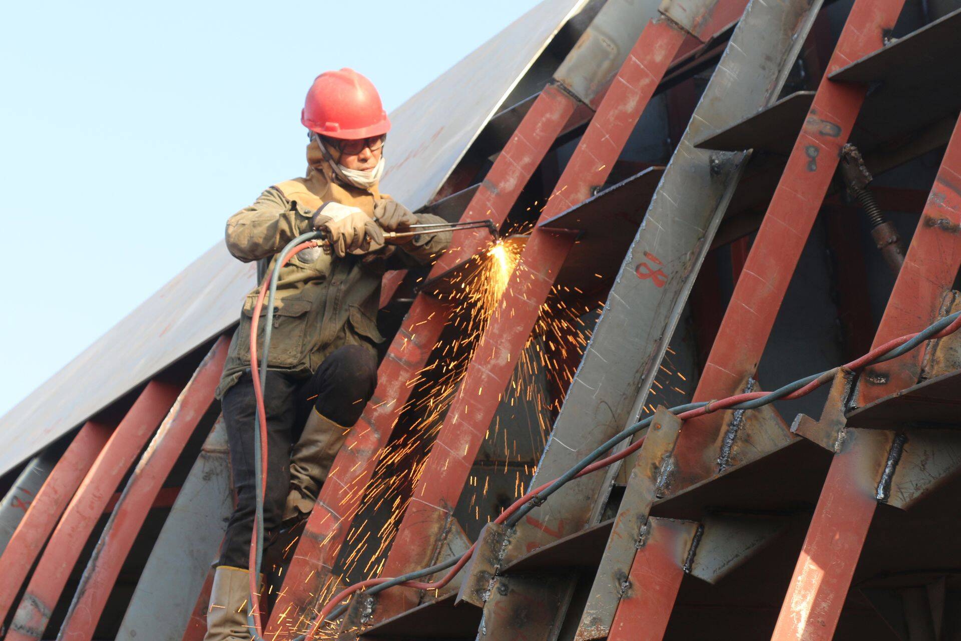 Laevatootmine Hiinas.