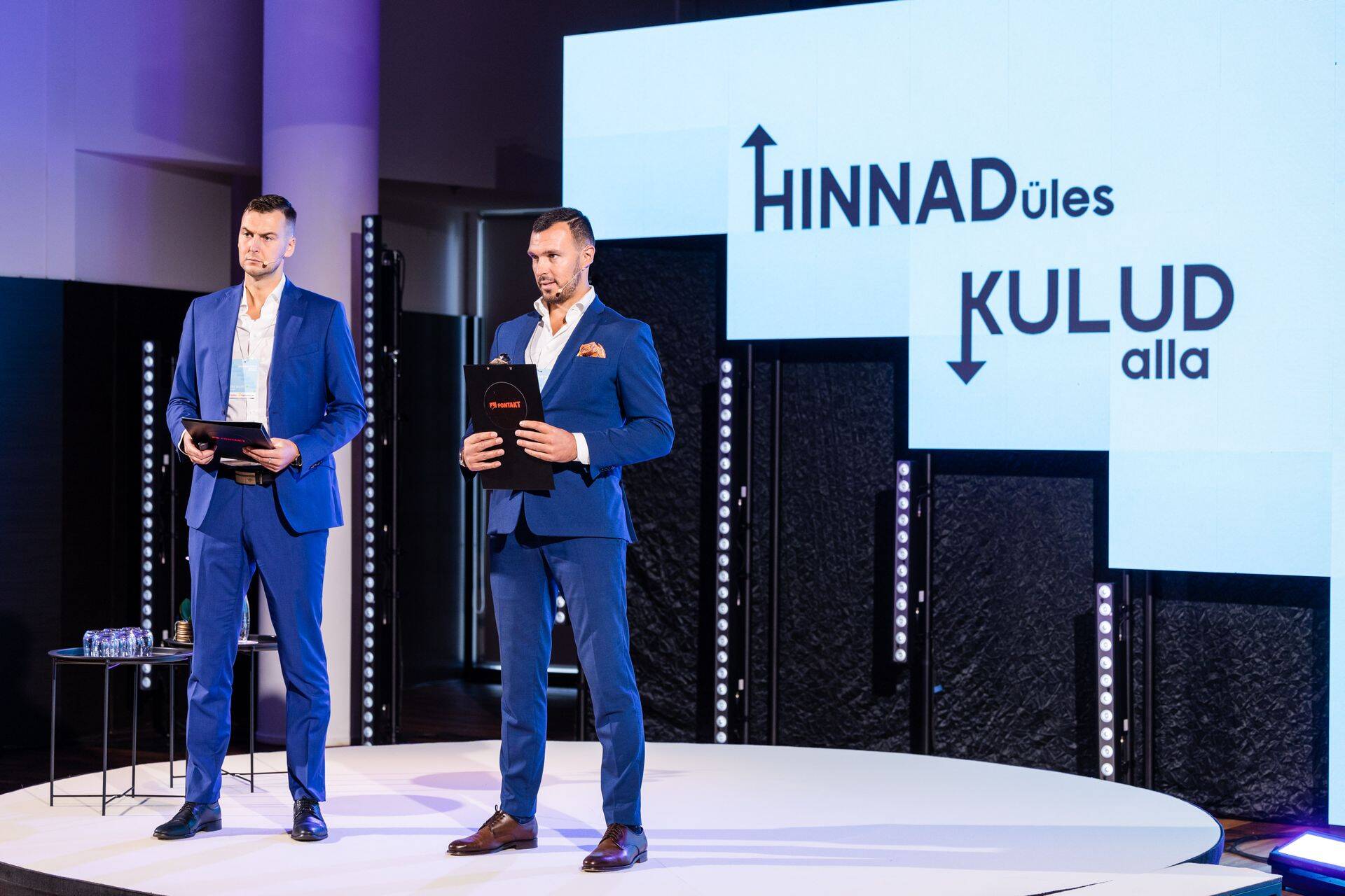 Fontakti partner Rene Sildvee (paremal) andis nõuandeid, kuidas keerulisel ajal müüa.