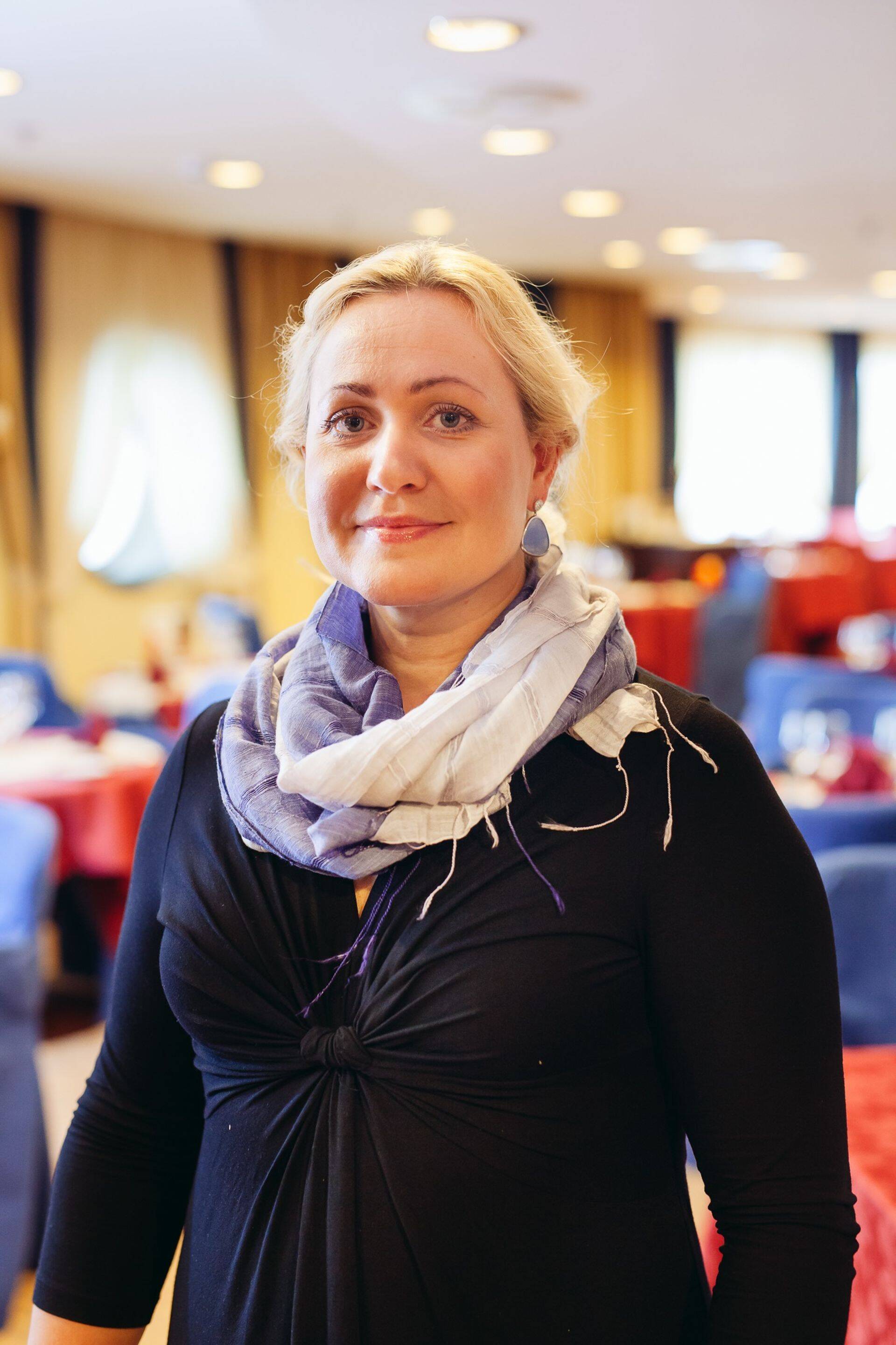 Tallinki ja Silja Line´i laevade restoranide ja baaride joogikategooria juht Nele Nedaškovaskaja.