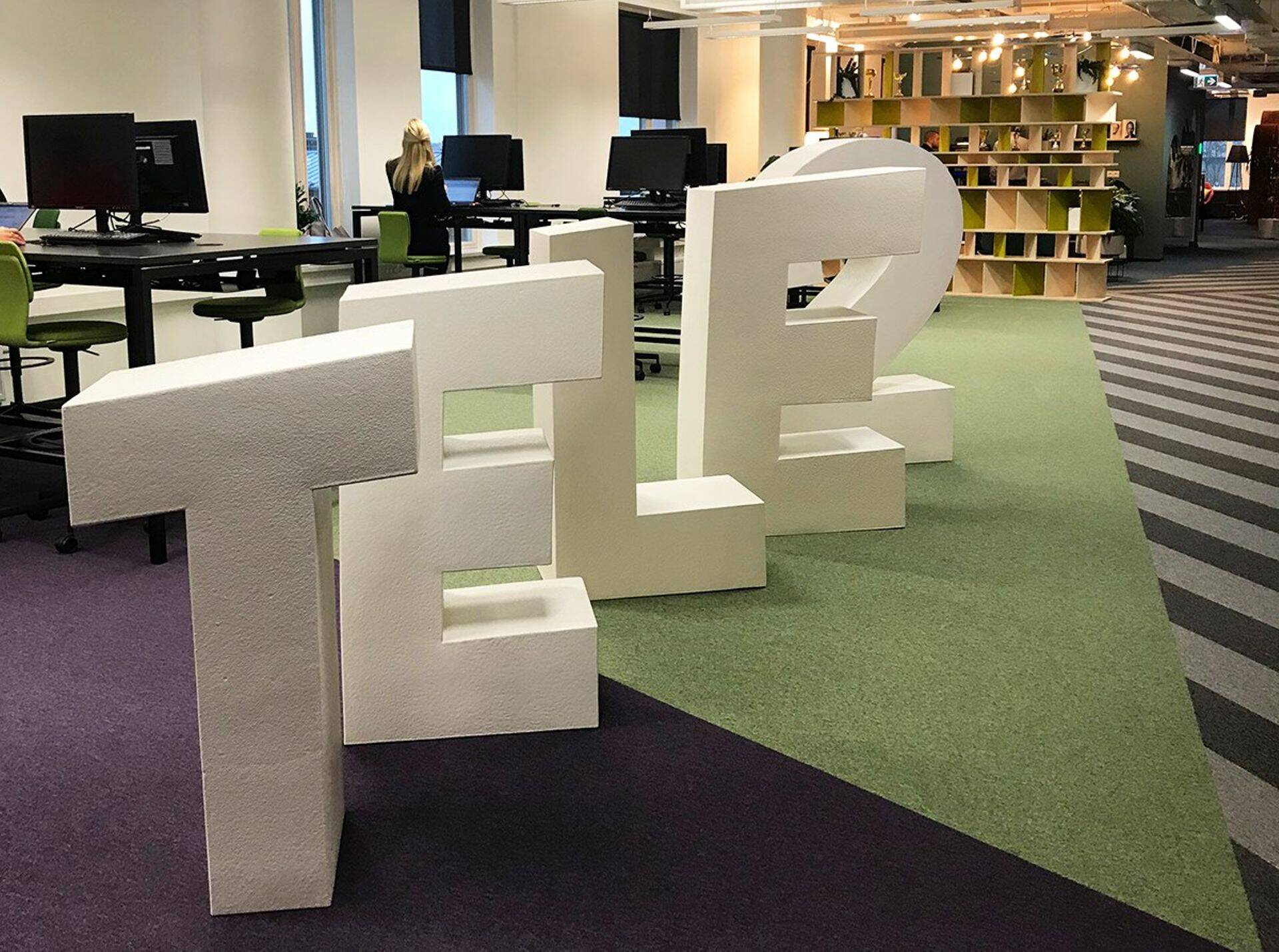 Tele2 Tallinna kontor.