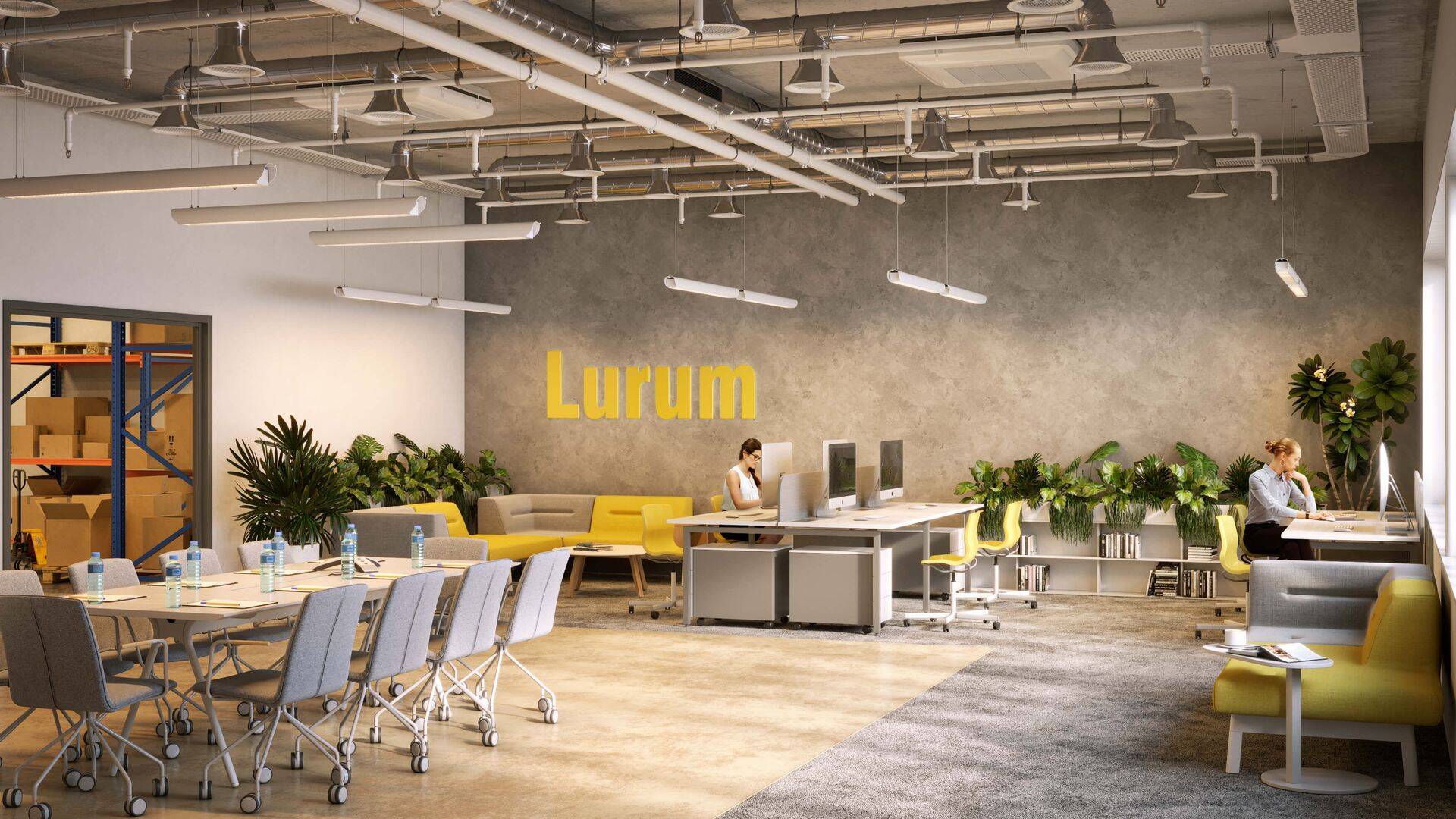 K3LoftOffice´i 3D joonis. Uus multifunktsionaalne hoone valmib aadressile Kadaka tee 133 suvel 2020.