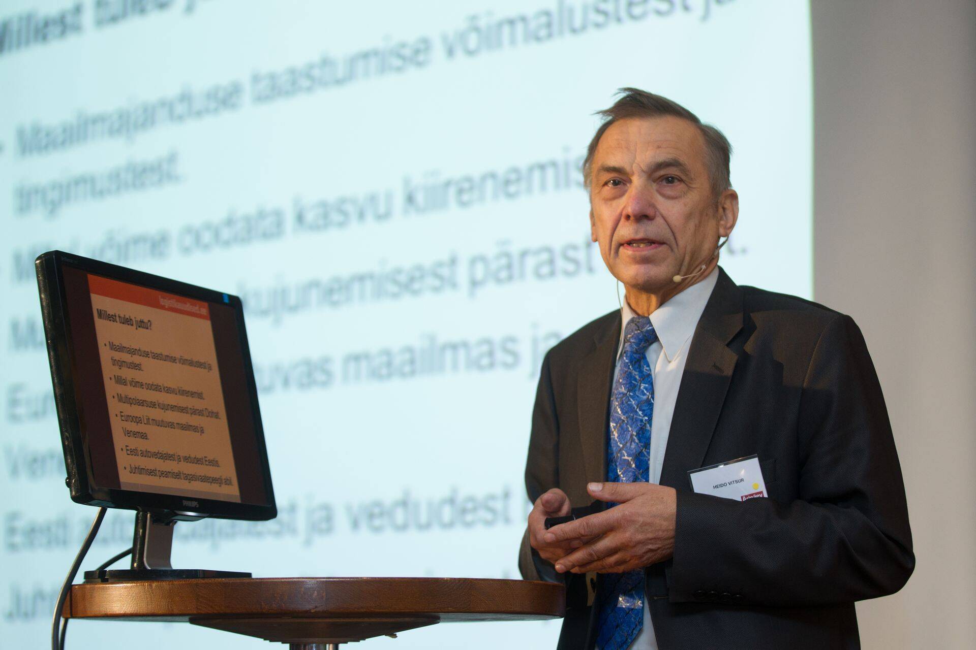 LHV Panga majandusanalüütik Heido Vitsur