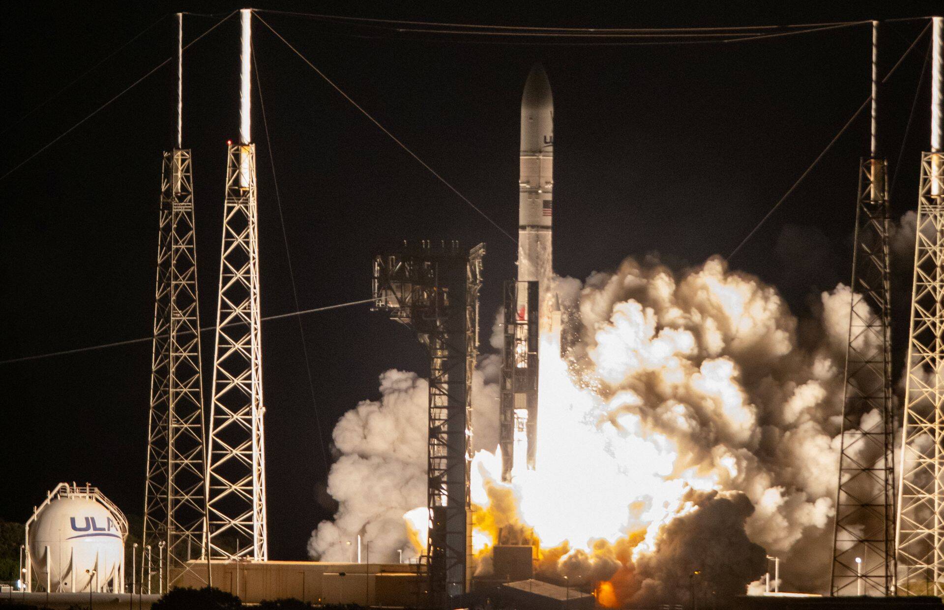 Запуск ракеты-носителя Vulcan Centaur.