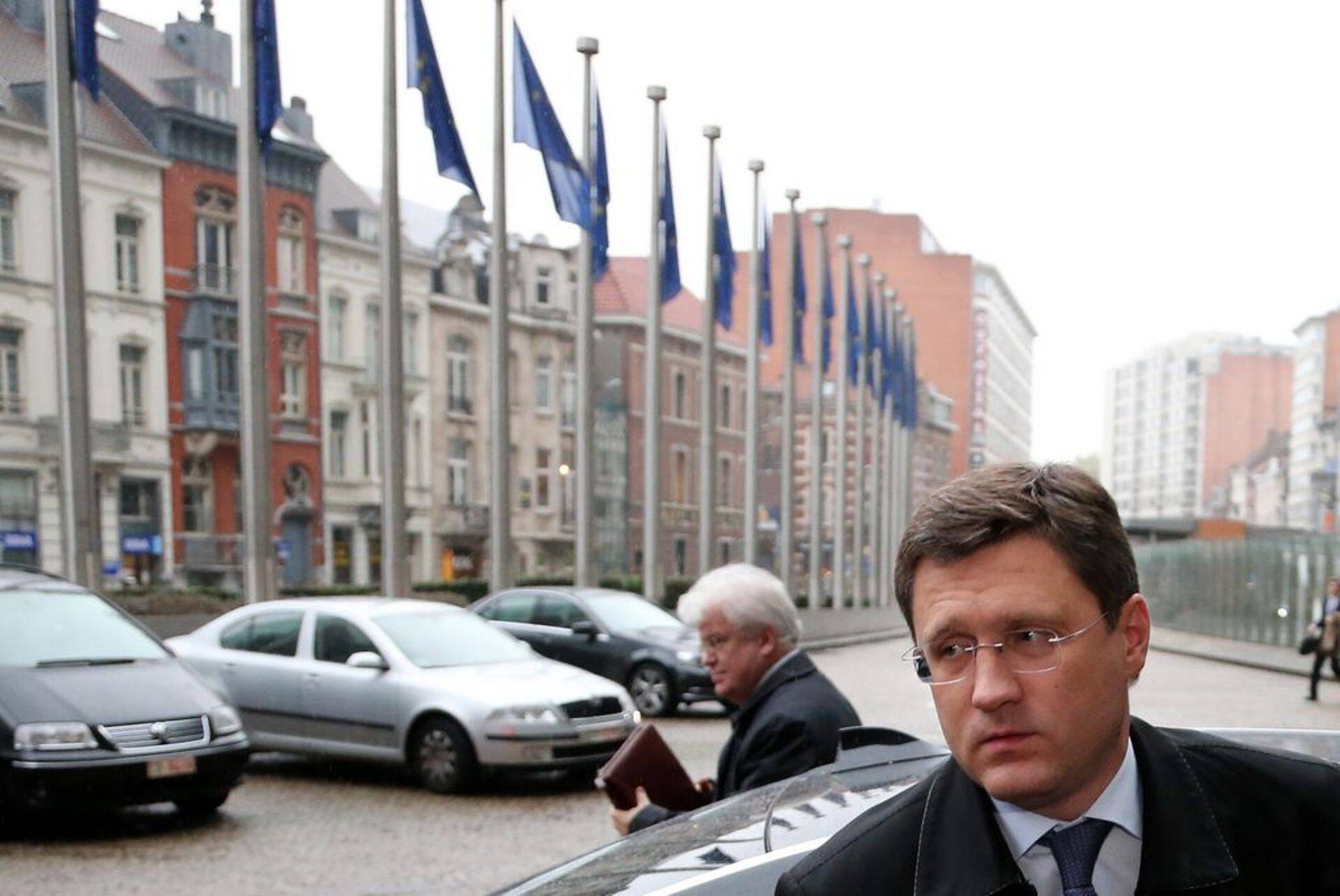 Venemaa energiaminister Aleksander Novak Brüsselis.