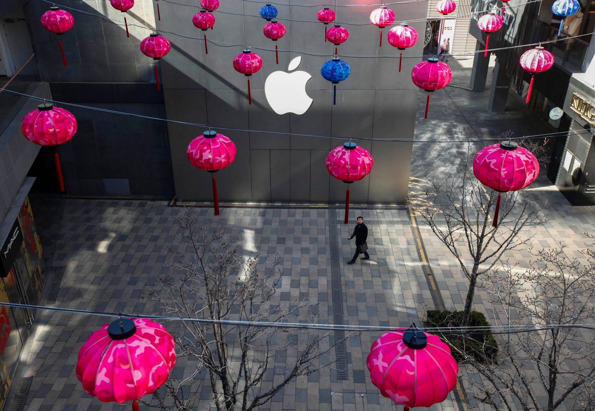 Apple jääb Hiinas kohalikele alla.
