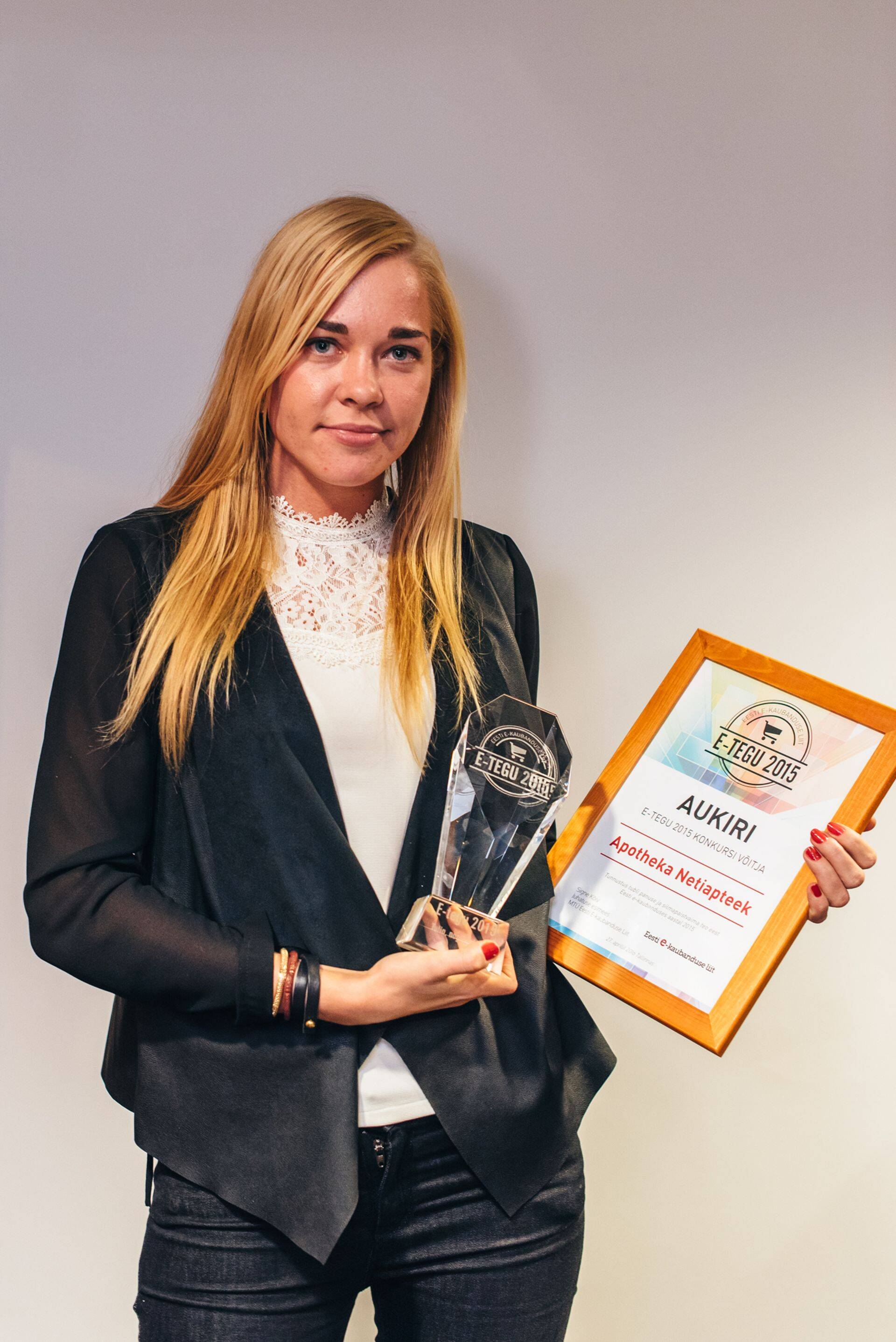 E-tegu 2015 Apotheka Netiapteegi digiturunduse projektijuht Karin Maandi