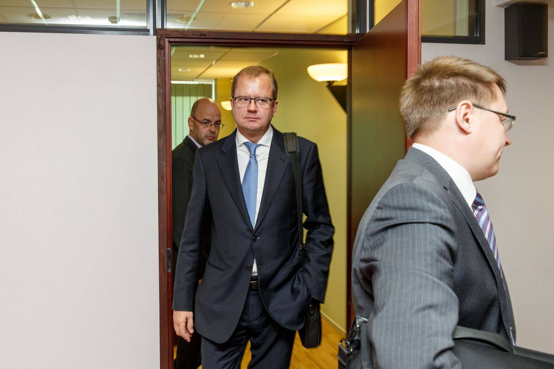 Tere AS emaettevõtte Elveda OÜ pankrotiistung Kentmanni kohtumajas.