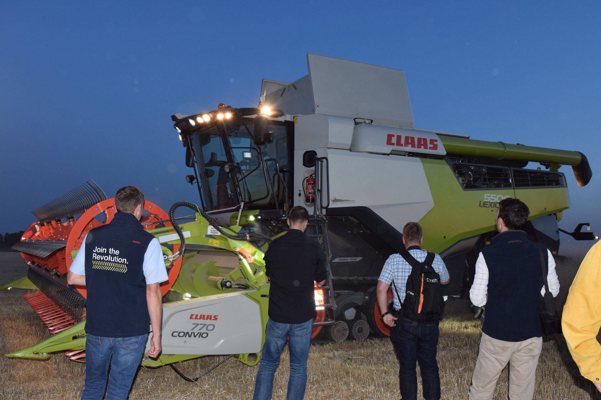 Sellel suvel tutvustas CLAAS Prantsusmaal LEXION seeria uue põlvkonna kombaine.