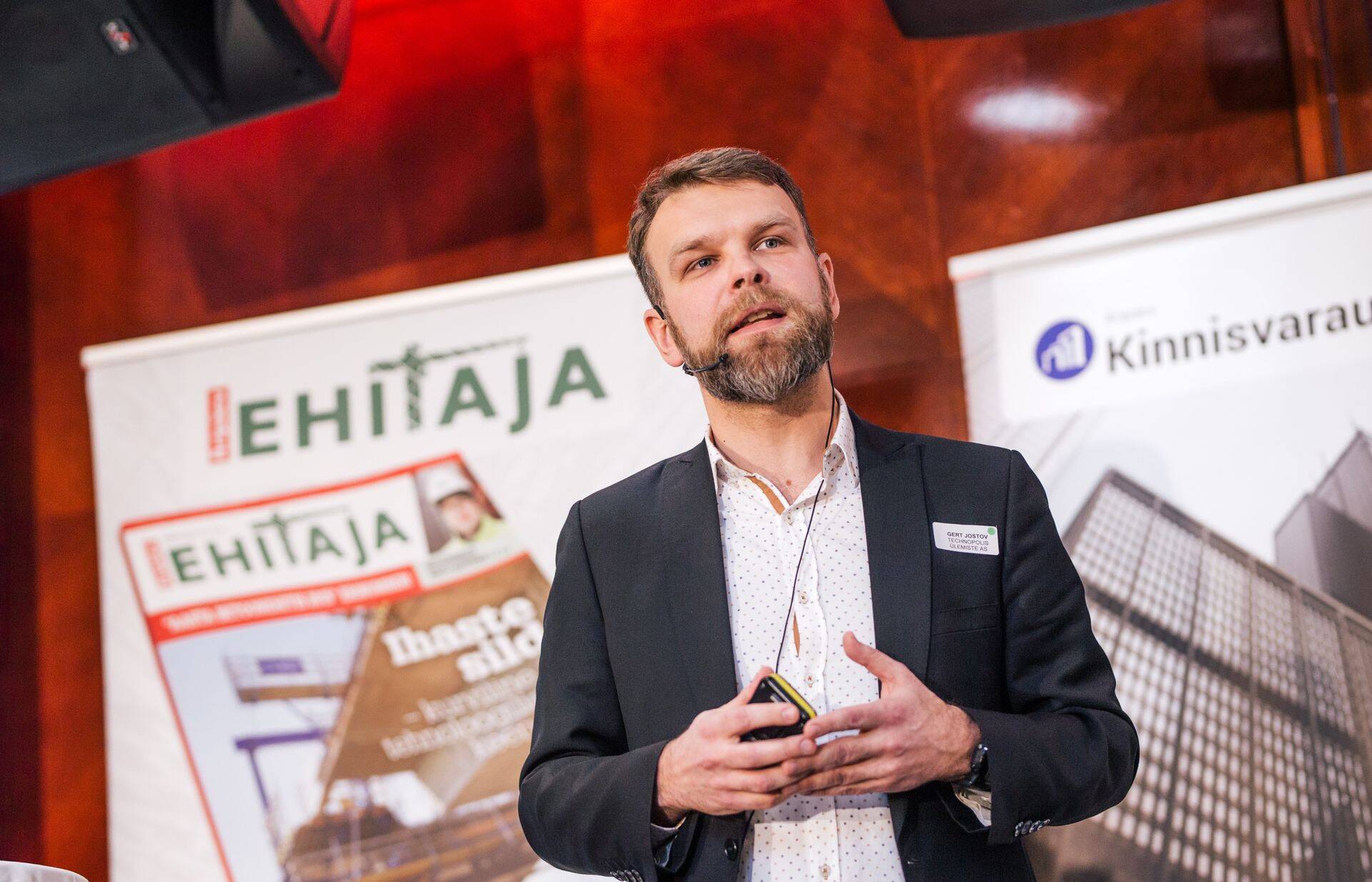 Technopolis Ülemiste juht ja Eesti Kinnisvarafirmade Liidu juhatuse esimees Gert Jostov