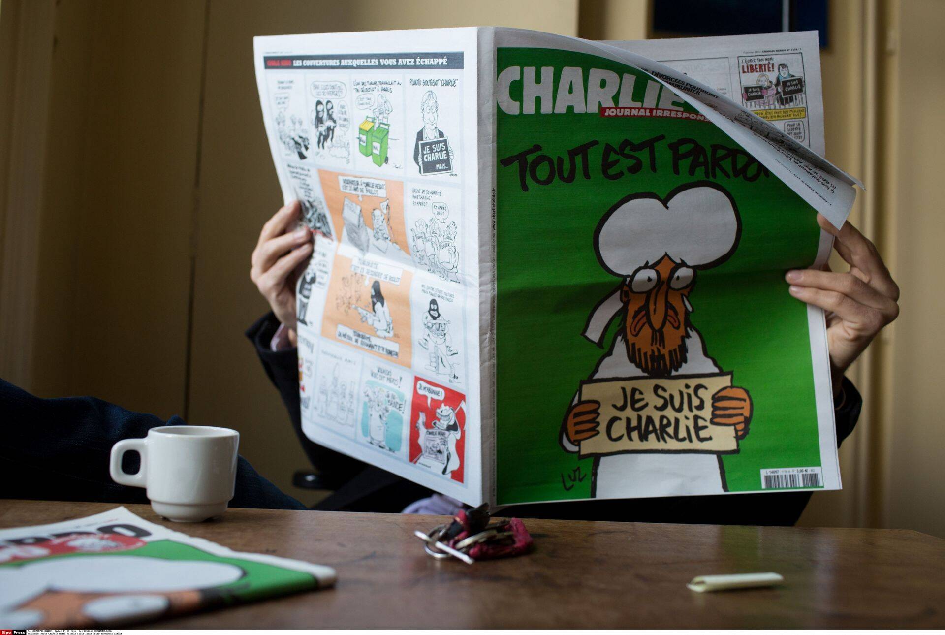 Выпуск Charlie Hebdo за 14 января
