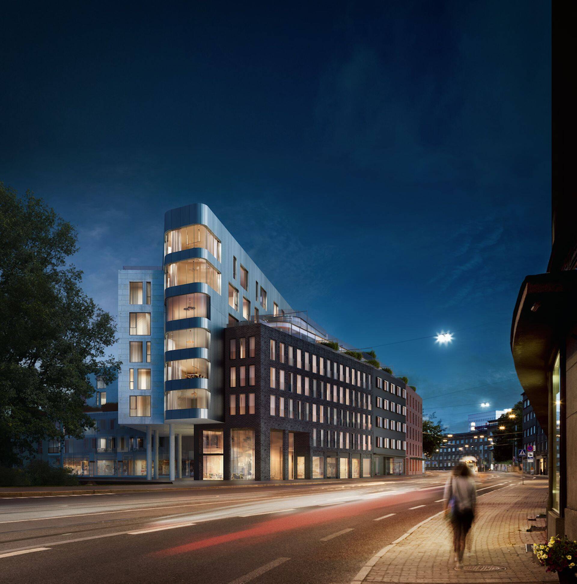 Das Haus elamukvartal Tallinnas.