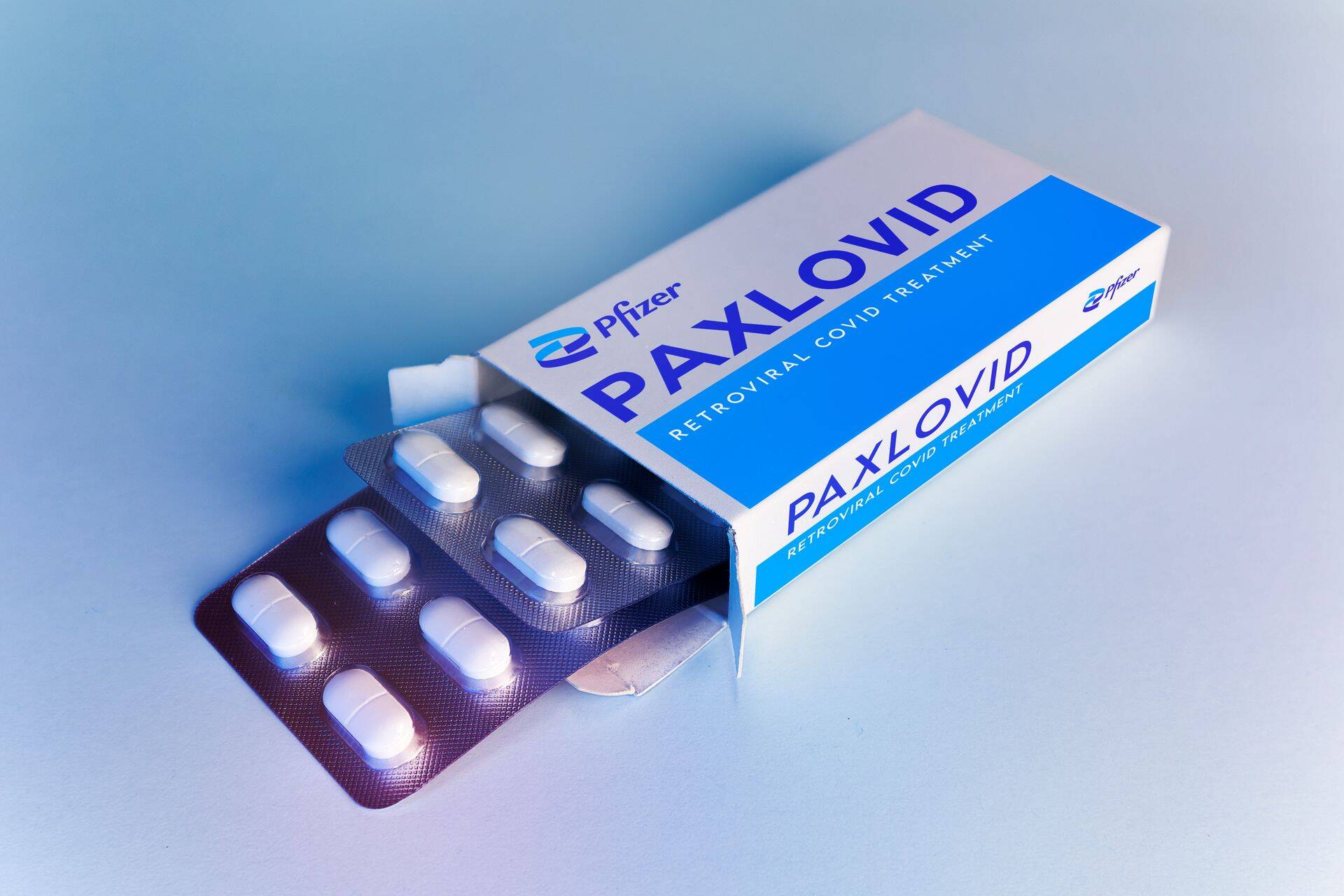 Paxlovidi pakend.