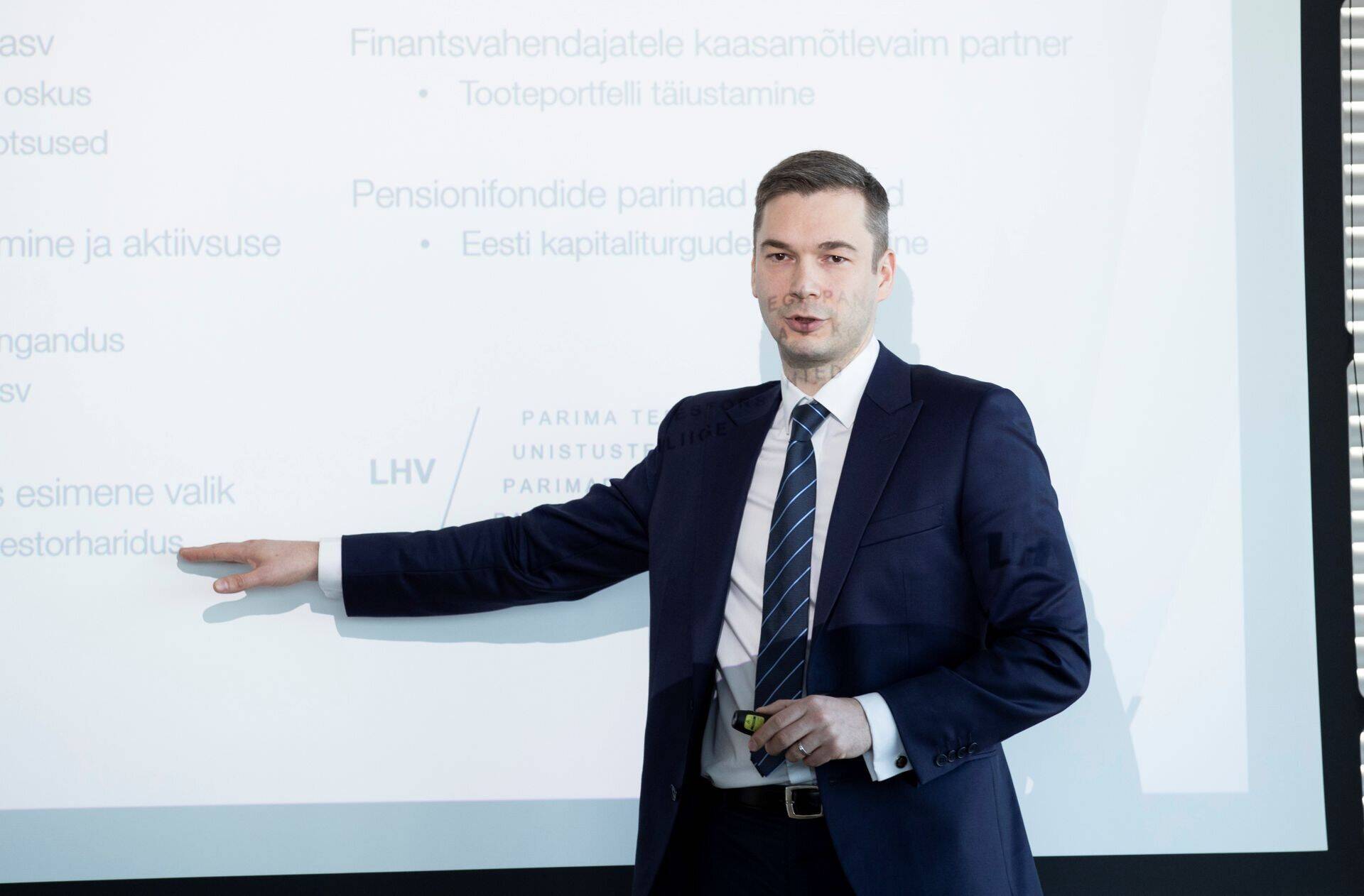 Руководитель LHV Group Мадис Тоомсалу.