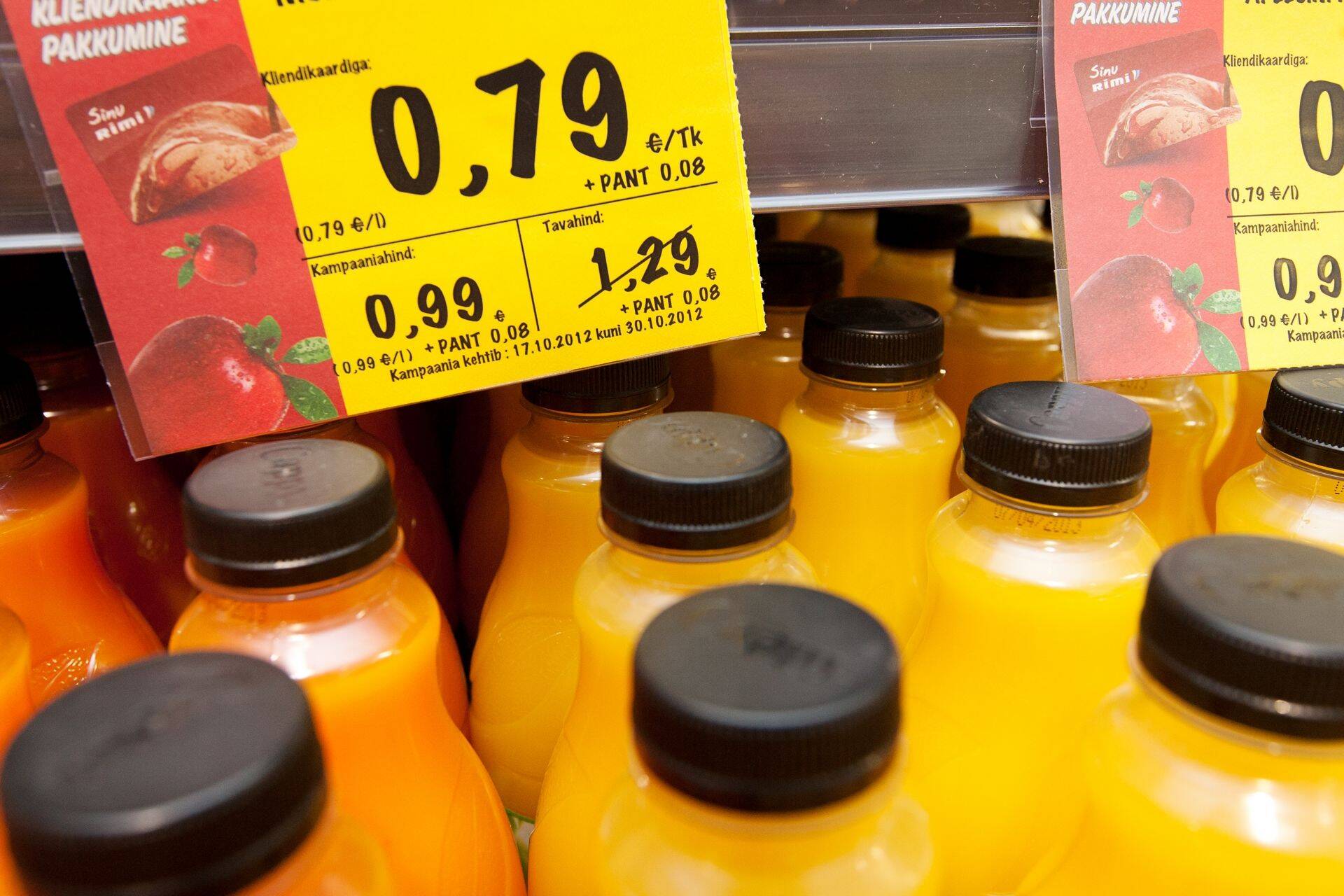 Kaupleja peab tagama, et hinnateave oleks õige
