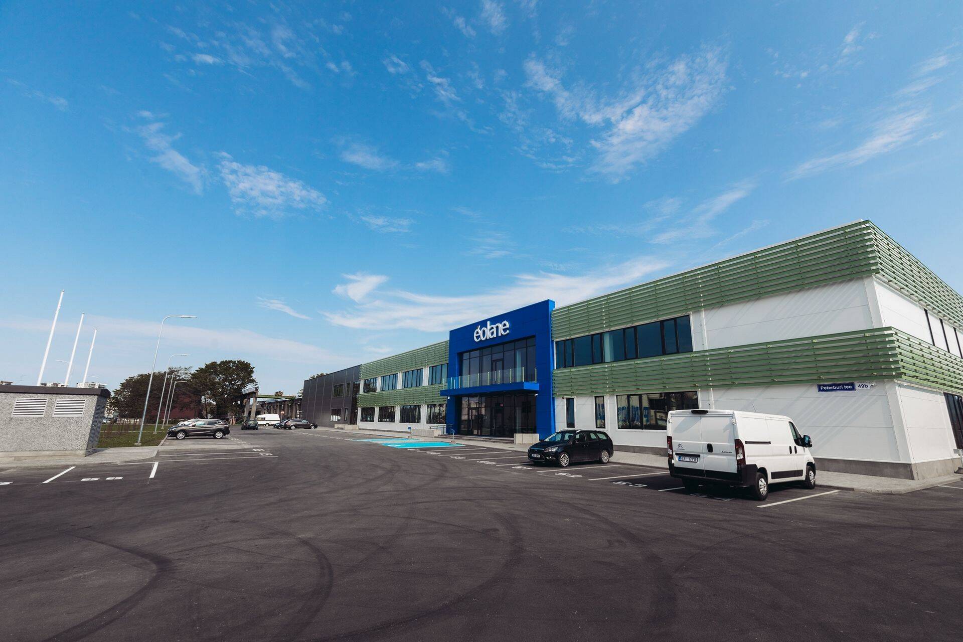 Eolane Tallinna uus tehasehoone.