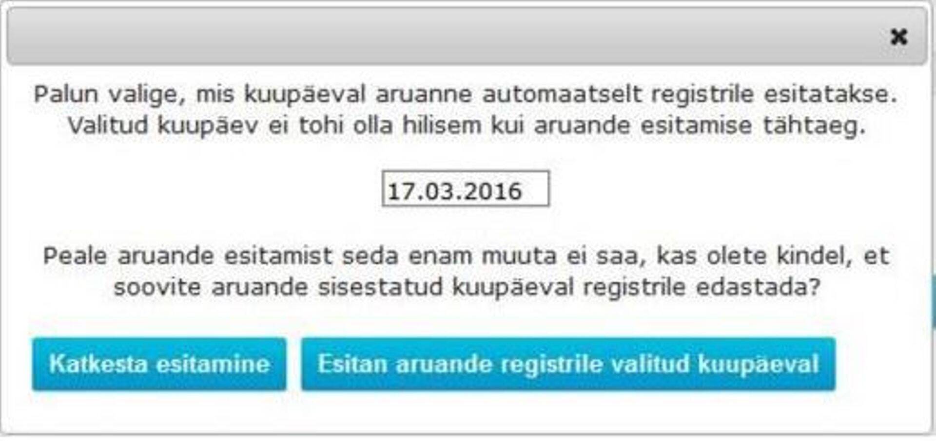 Majandusaasta aruande esitamine 2