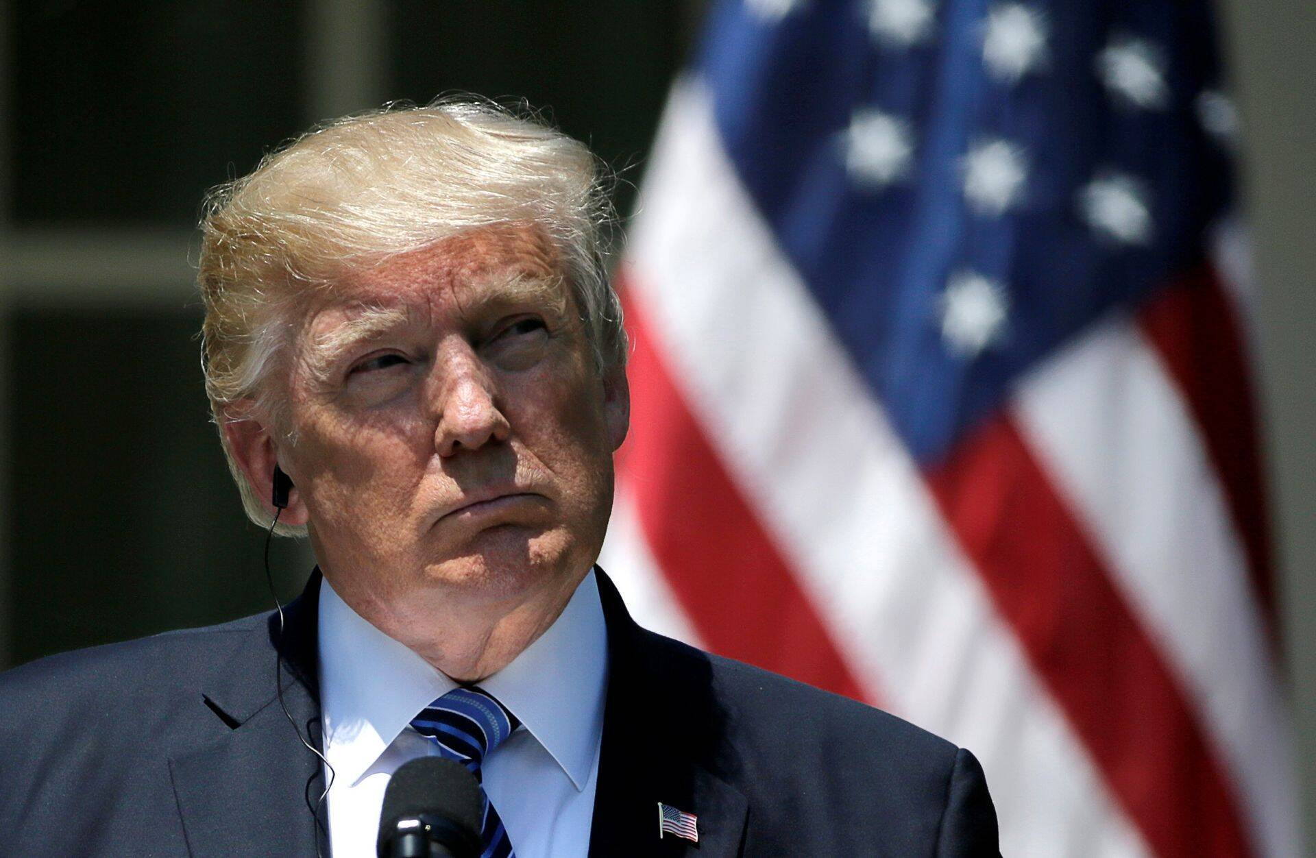 USA president Donald Trump