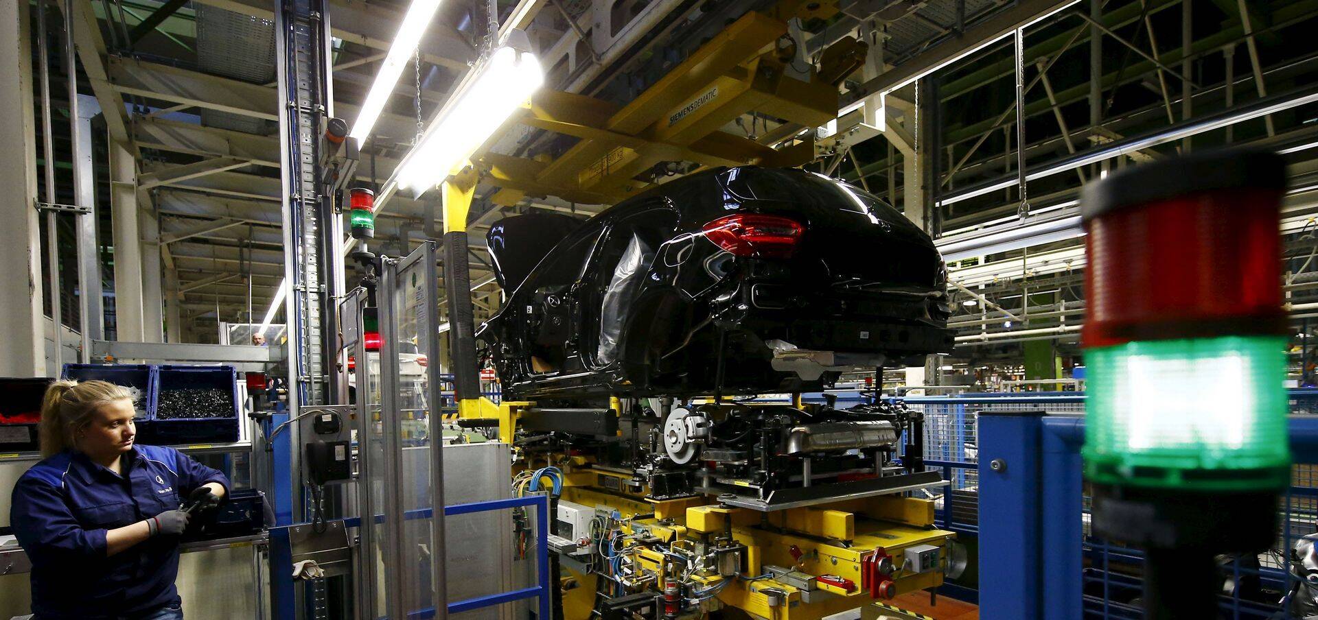 Mercedese tehas Rastattis Saksamaal