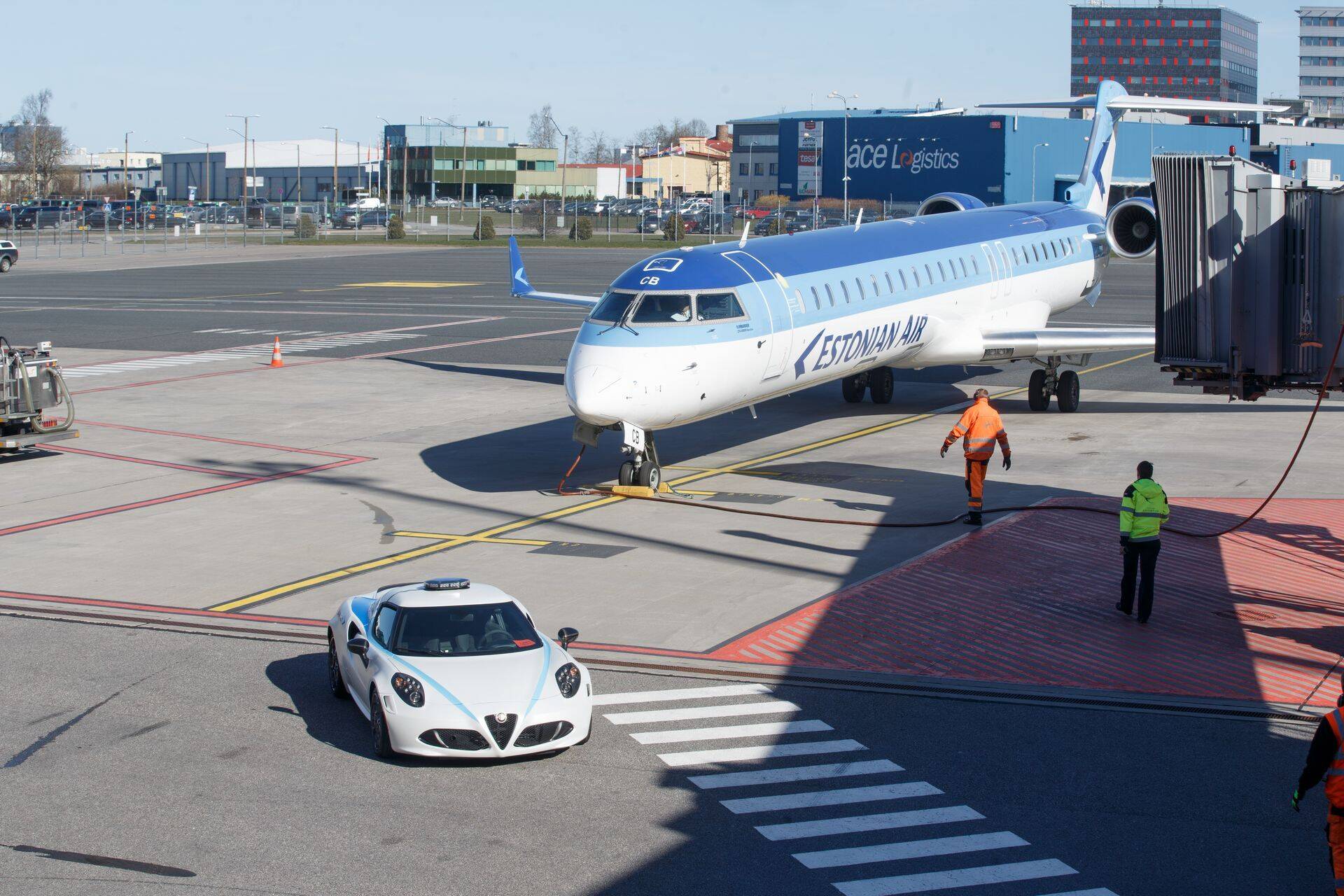 Estonian Airi Tallinn-Milano lennuliini avamine.