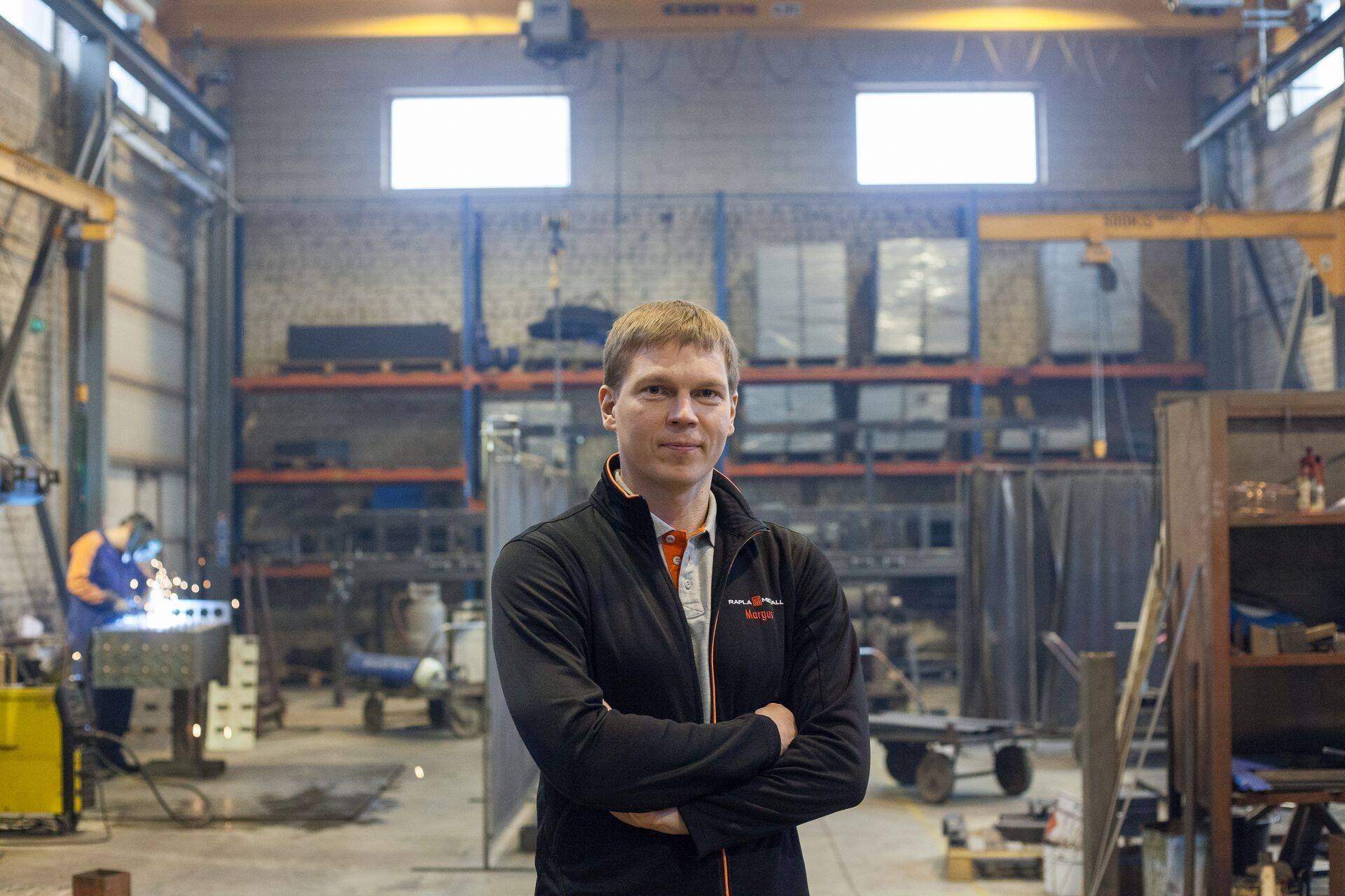 OÜ Rapla Metall tegevjuht Margus Maidre.