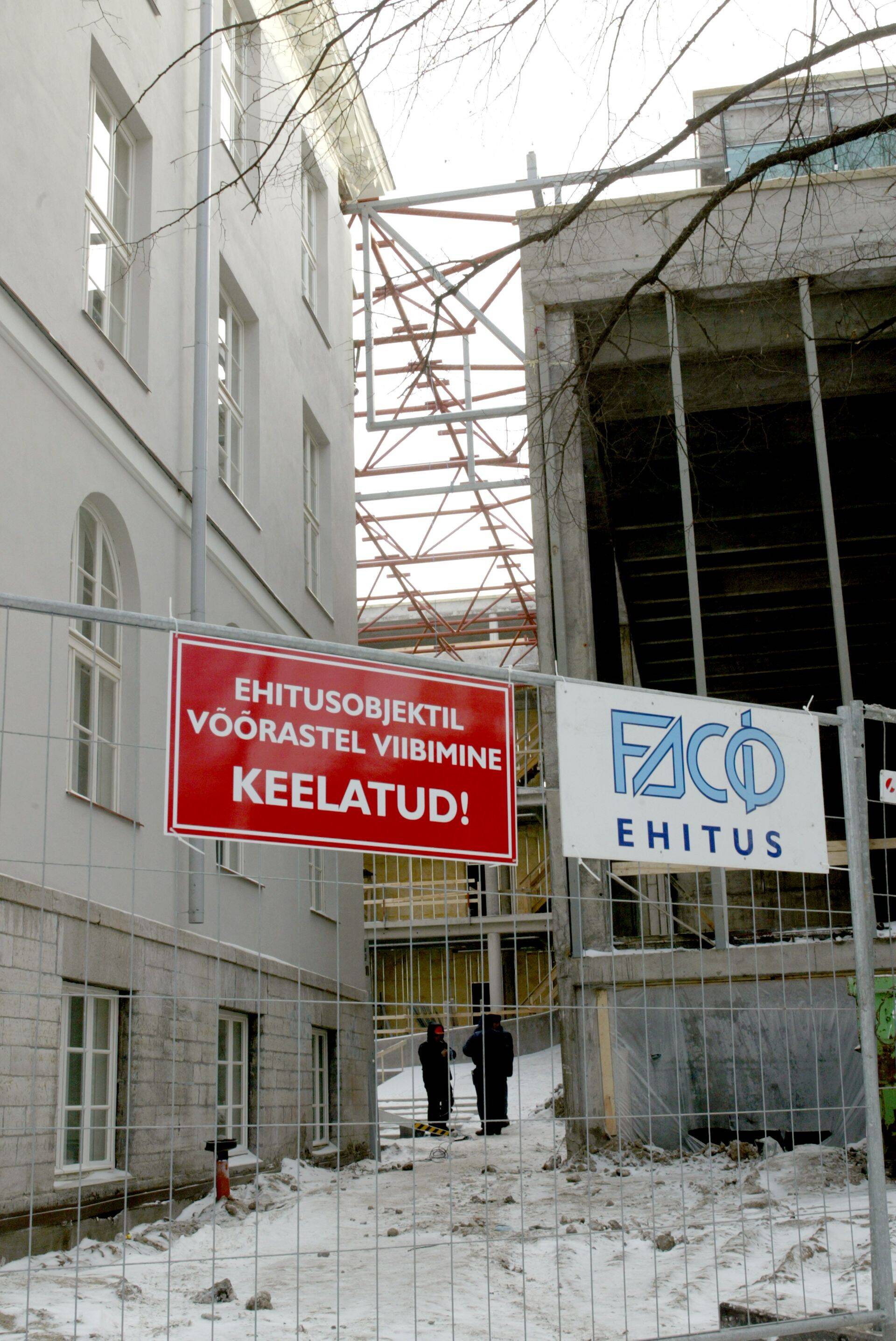 Facio Ehituse pankrotimenetlus rauges