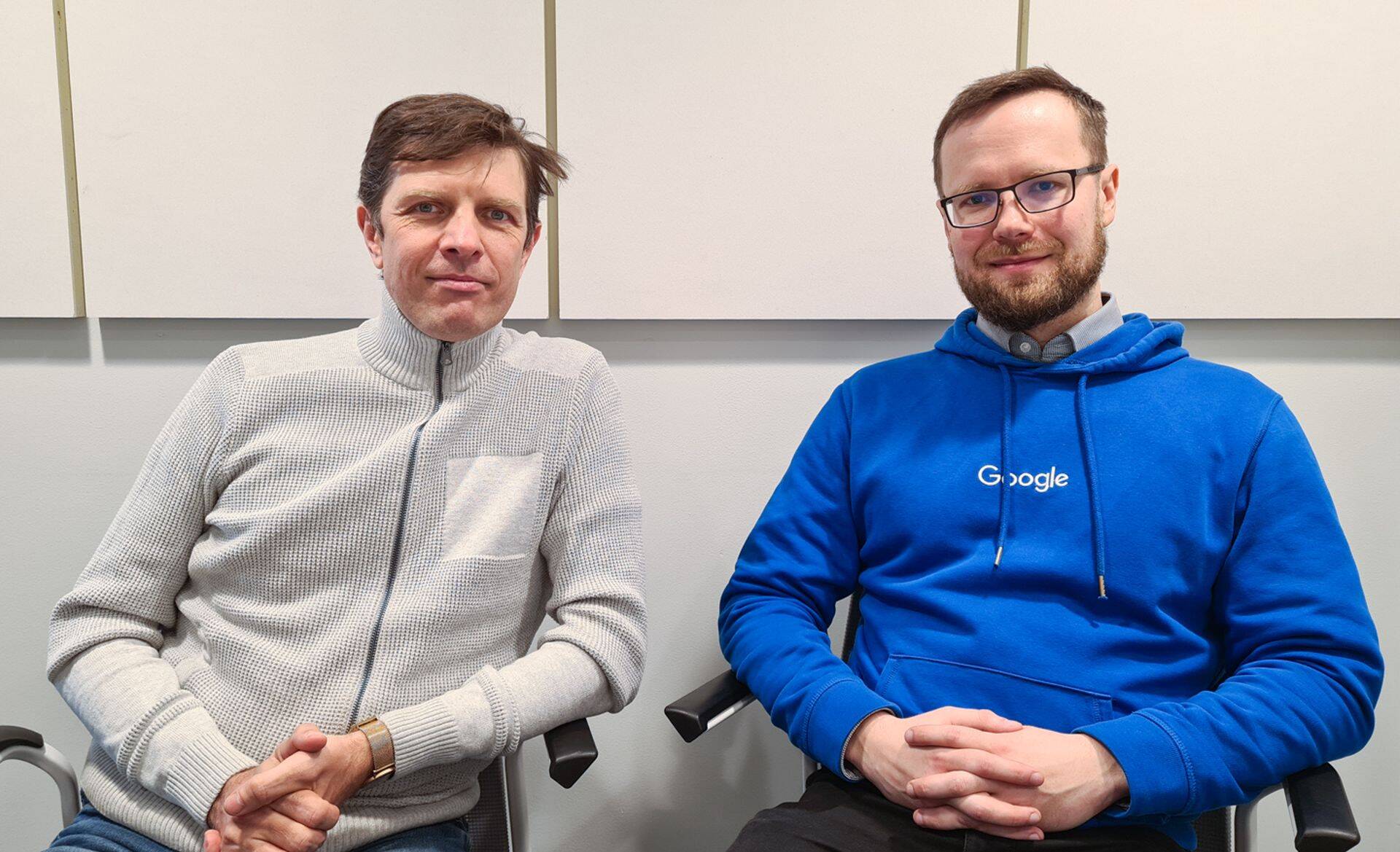 Saatejuht Priit Kallas ja digiagentuuri Mediabrands Digital digistrateeg ning konsultant Harlis Velk.