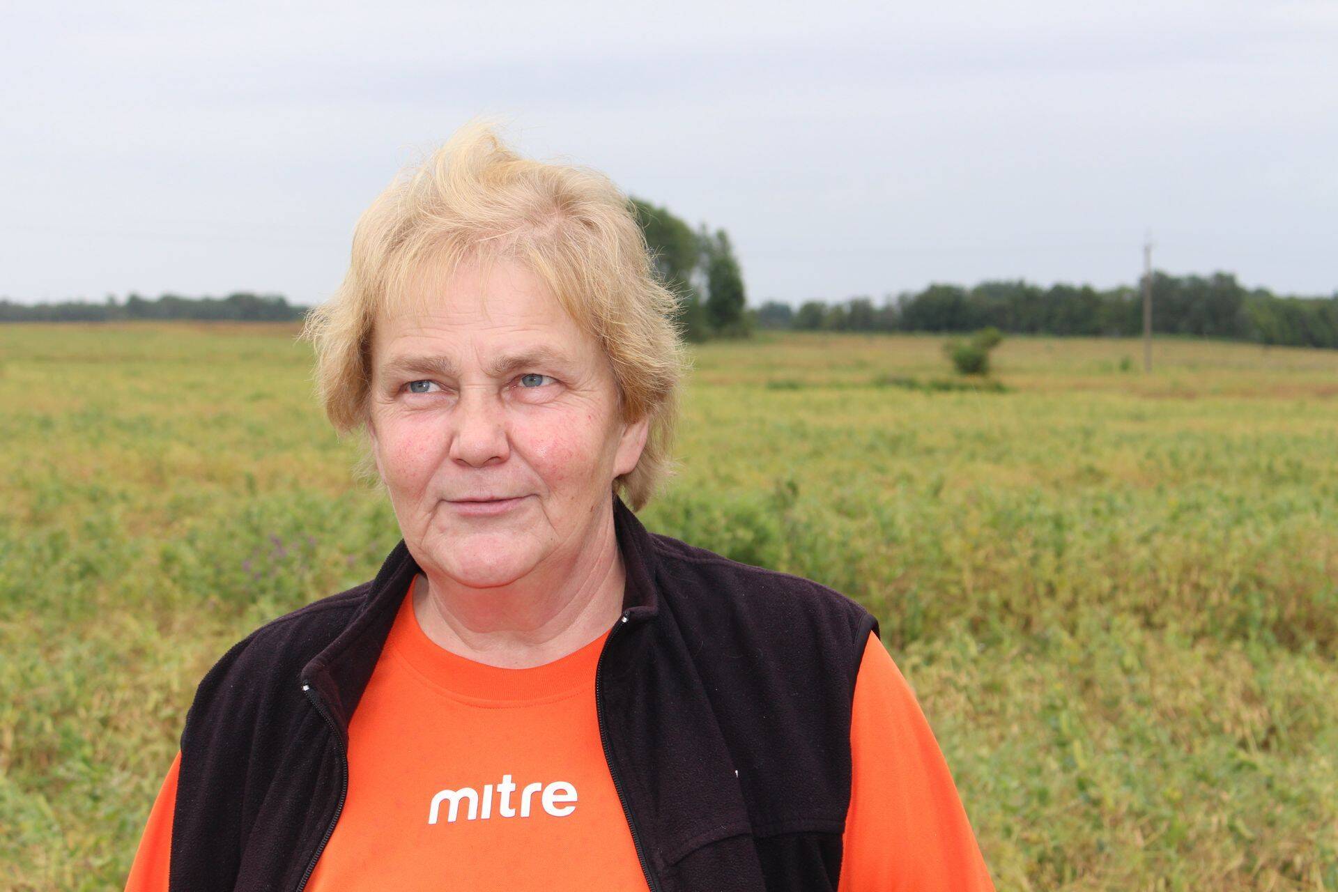 Eha Piip kasvatab hernest kolmandat aastat.