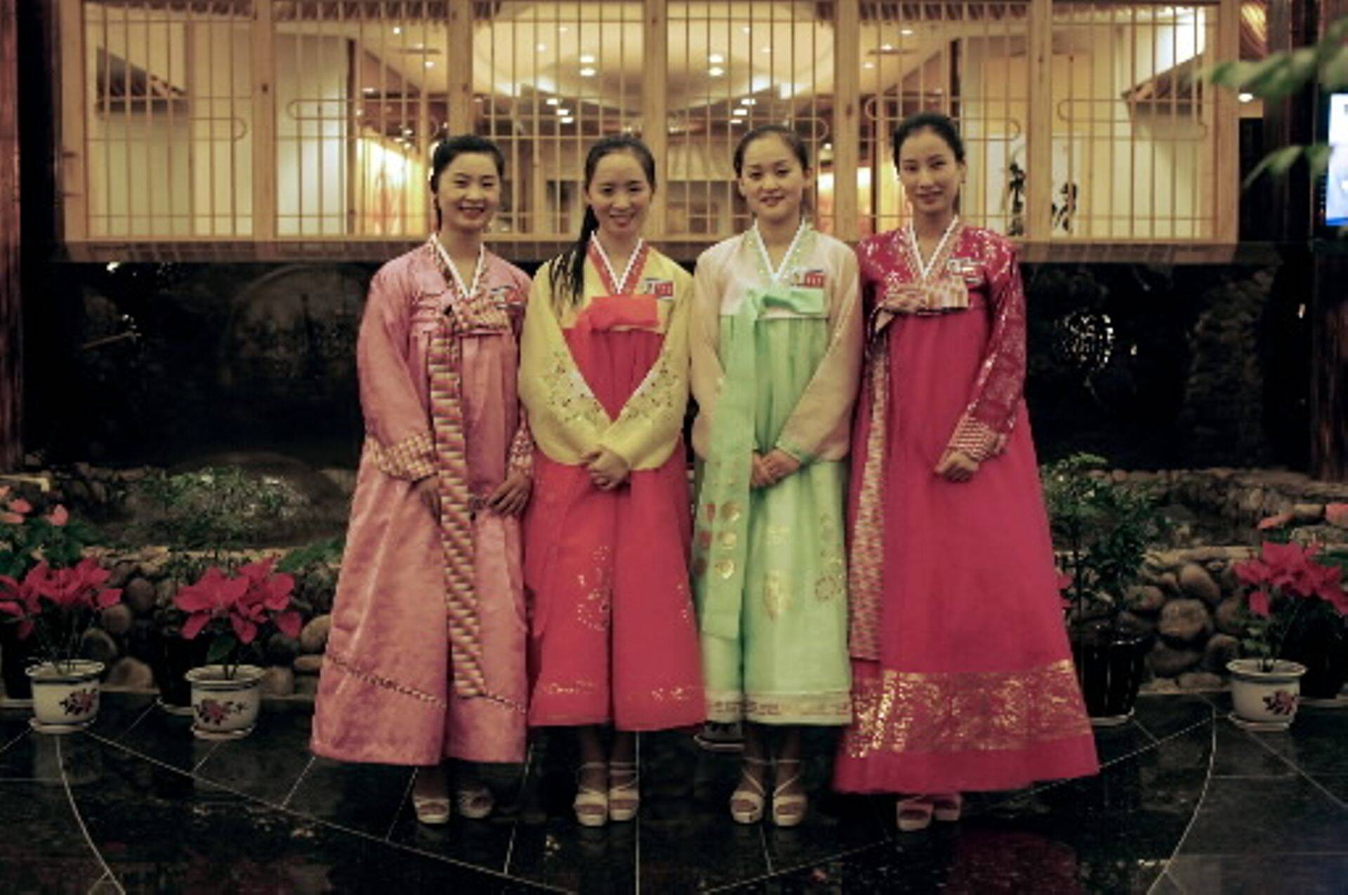 Korea tüdrukud.