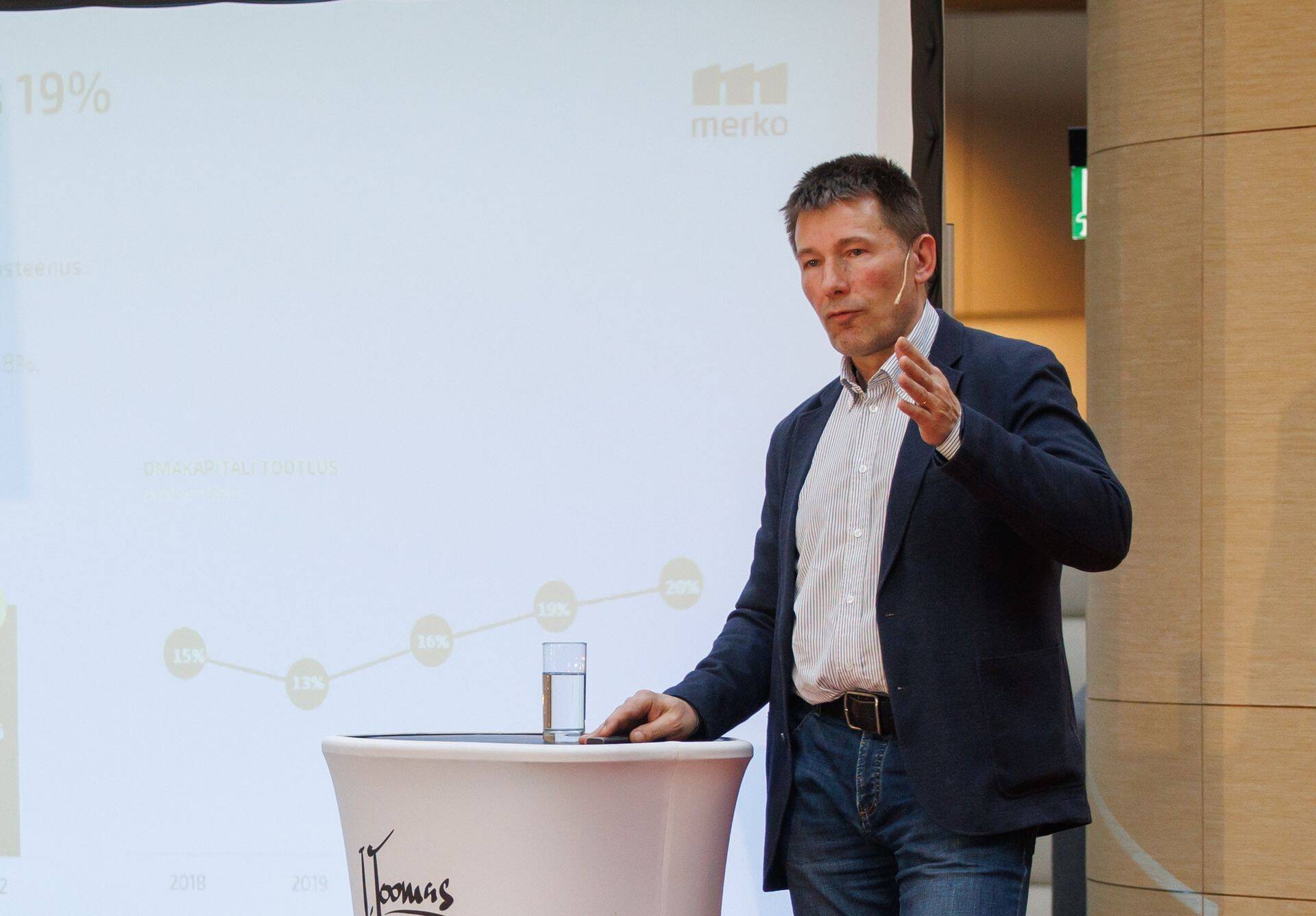 Merko kontserni finantsüksuse juht Urmas Somelar