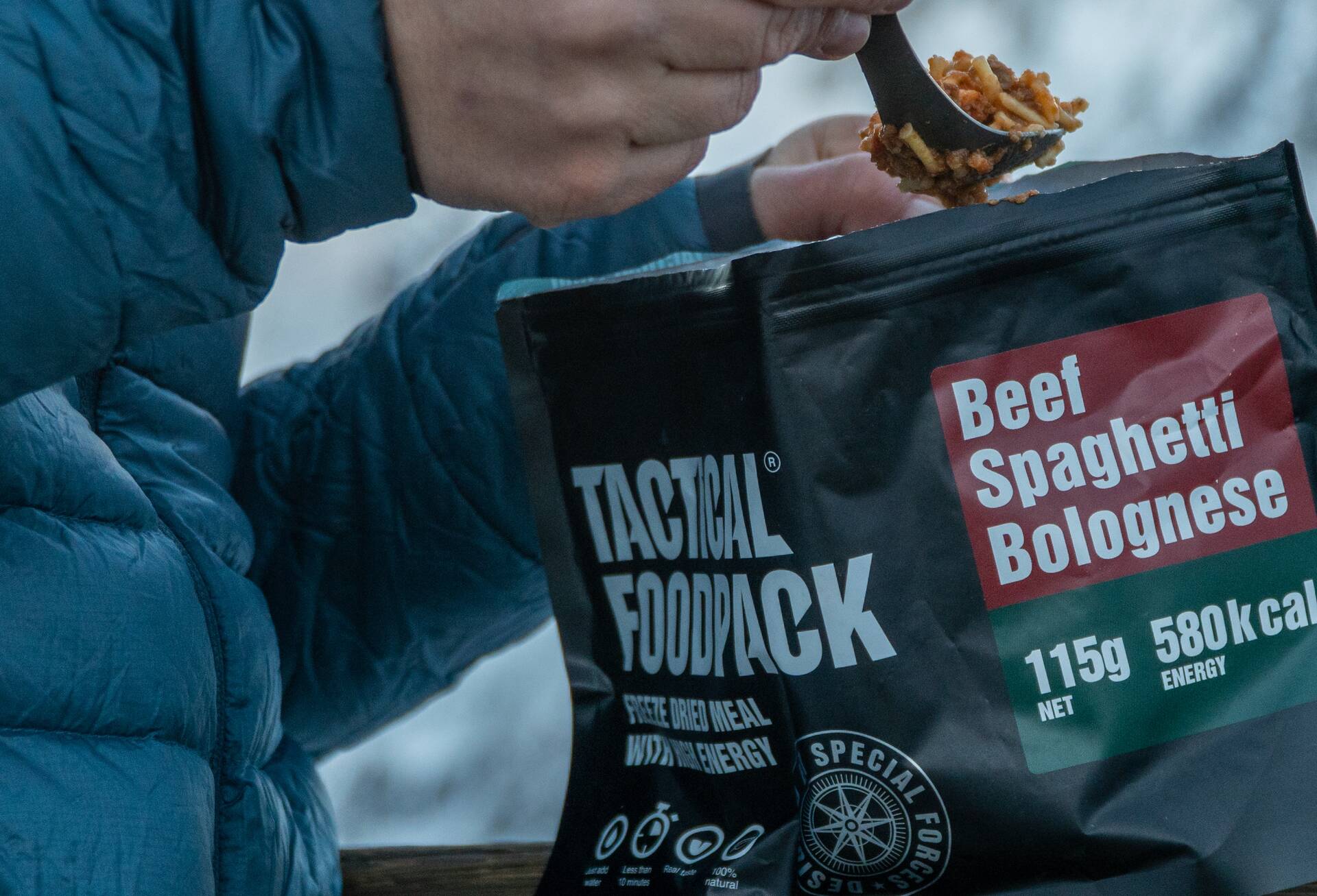 Готовая еда Tactical Foodpack. Иллюстративное фото.