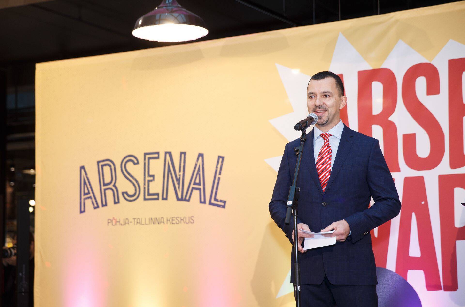 Arsenal keskuse juht ja omanik Aadu Oja