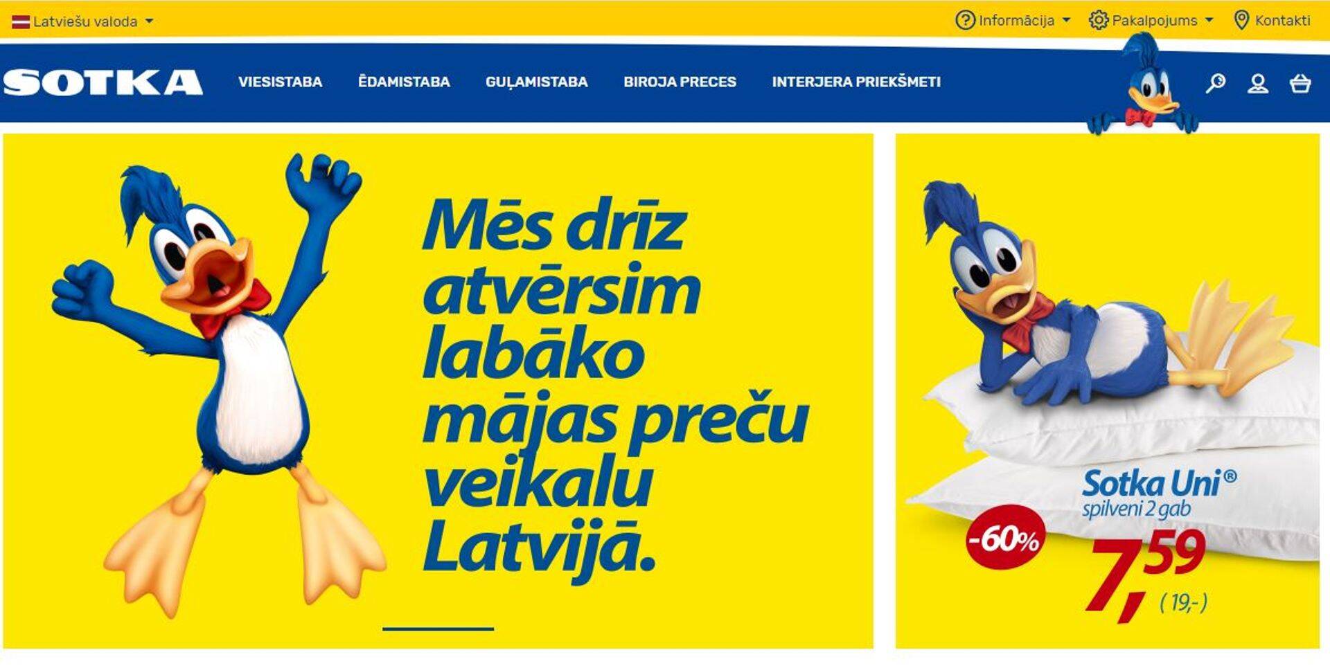 Sotka Läti e-poe esipilt