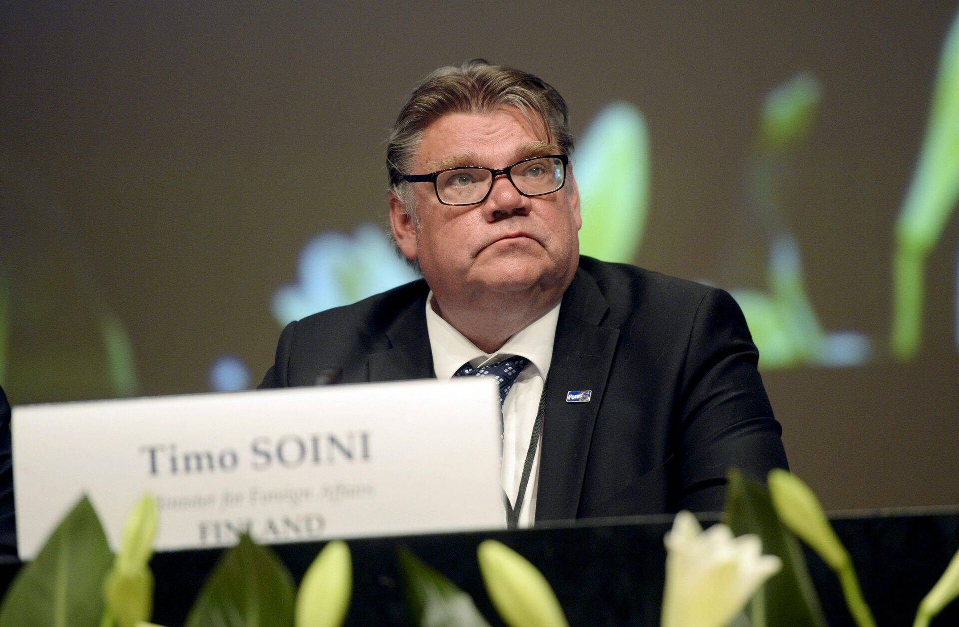 Soome välisminister Timo Soini